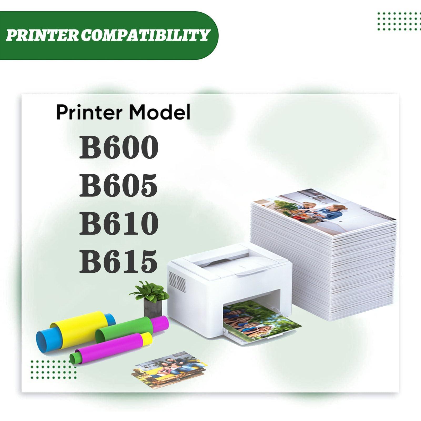 ZHJQDS 106R03944 High Capacity Toner Cartridge Compatible for Xerox B600 B605 B610 B615 Printers 1 Pack - Image 2