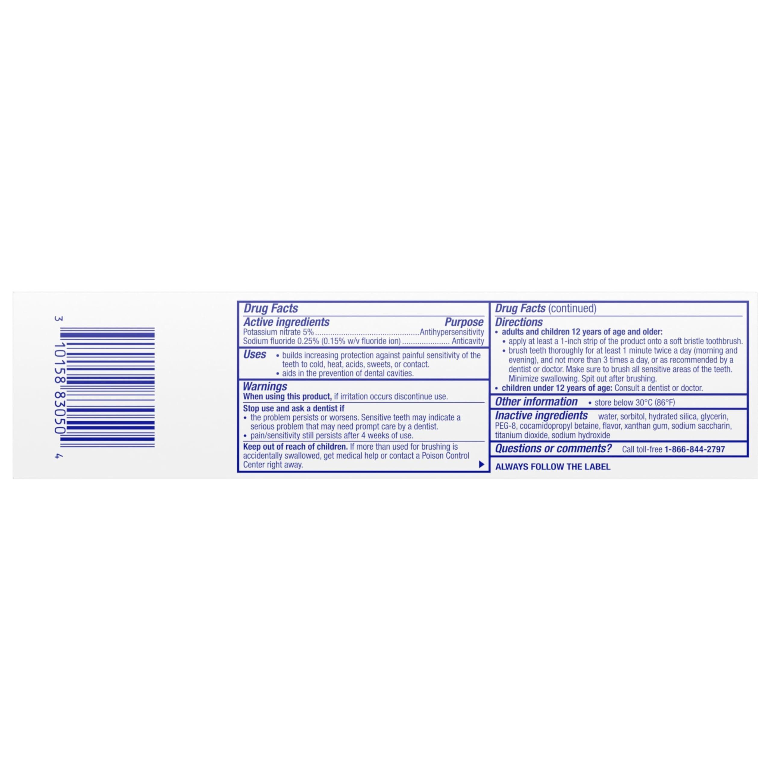 Sensodyne Pronamel Daily Protection Enamel Toothpaste for Sensitive Teeth, Mint Essence - 4 oz (Pack of 3) - Image 9