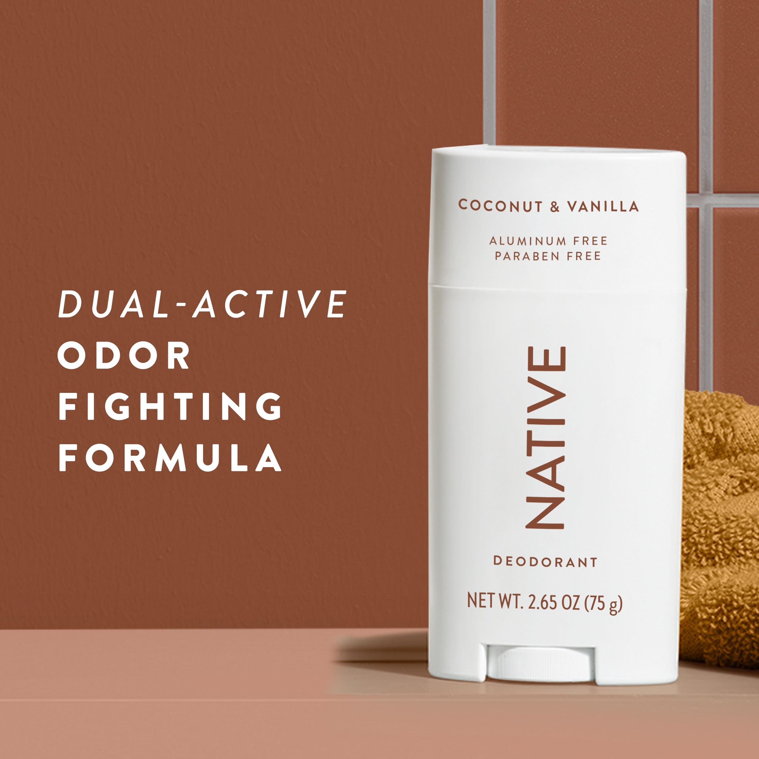 Native Deodorant Contains Naturally Derived Ingredients, 72 Hour Odor Control | Deodorant for Women and Men, Aluminum Free with Baking Soda, Coconut Oil and Shea Butter | Coconut & Vanilla - Image 6