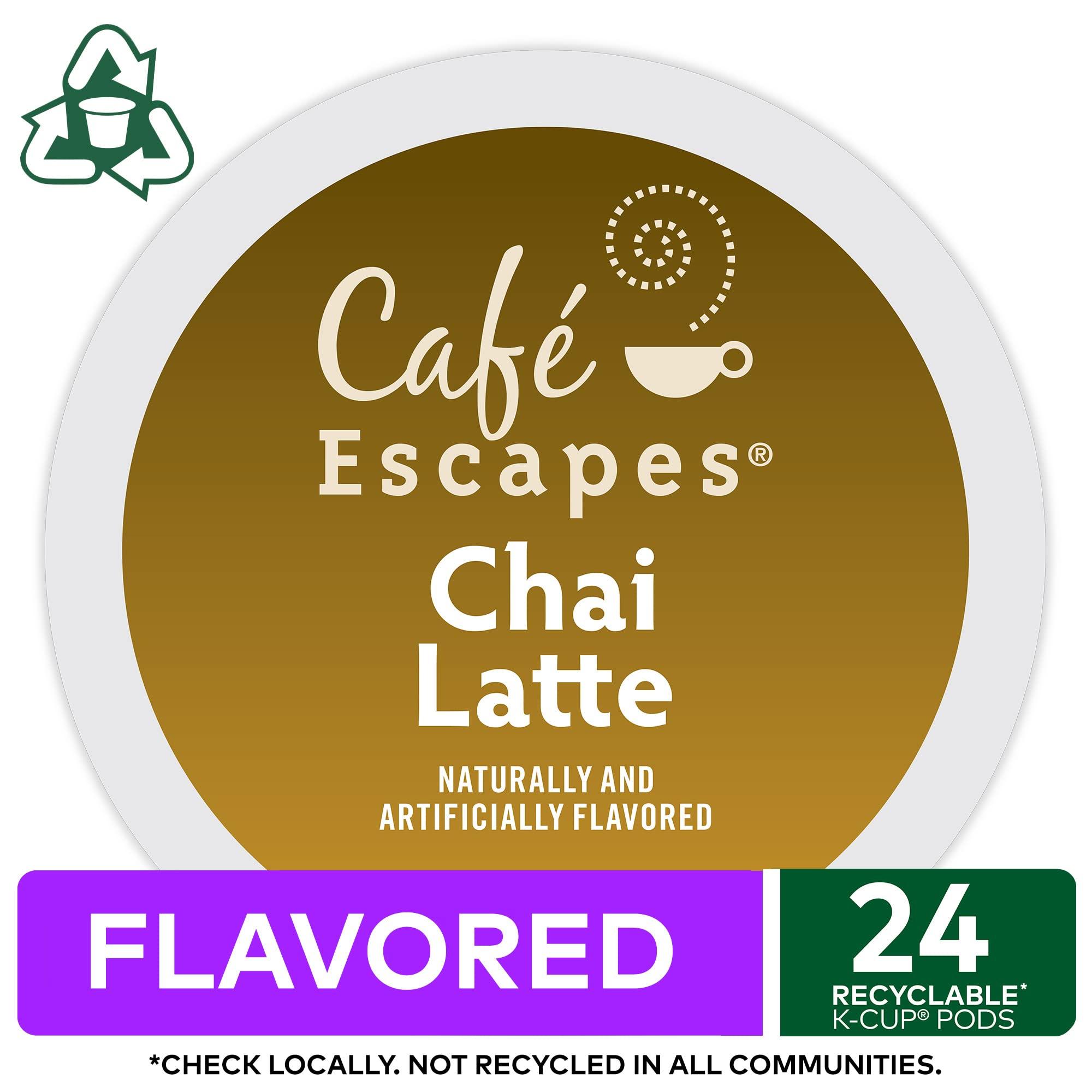 Café Escapes Chai Latte Keurig Single-Serve K-Cup Pods, 24 Count - Image 4