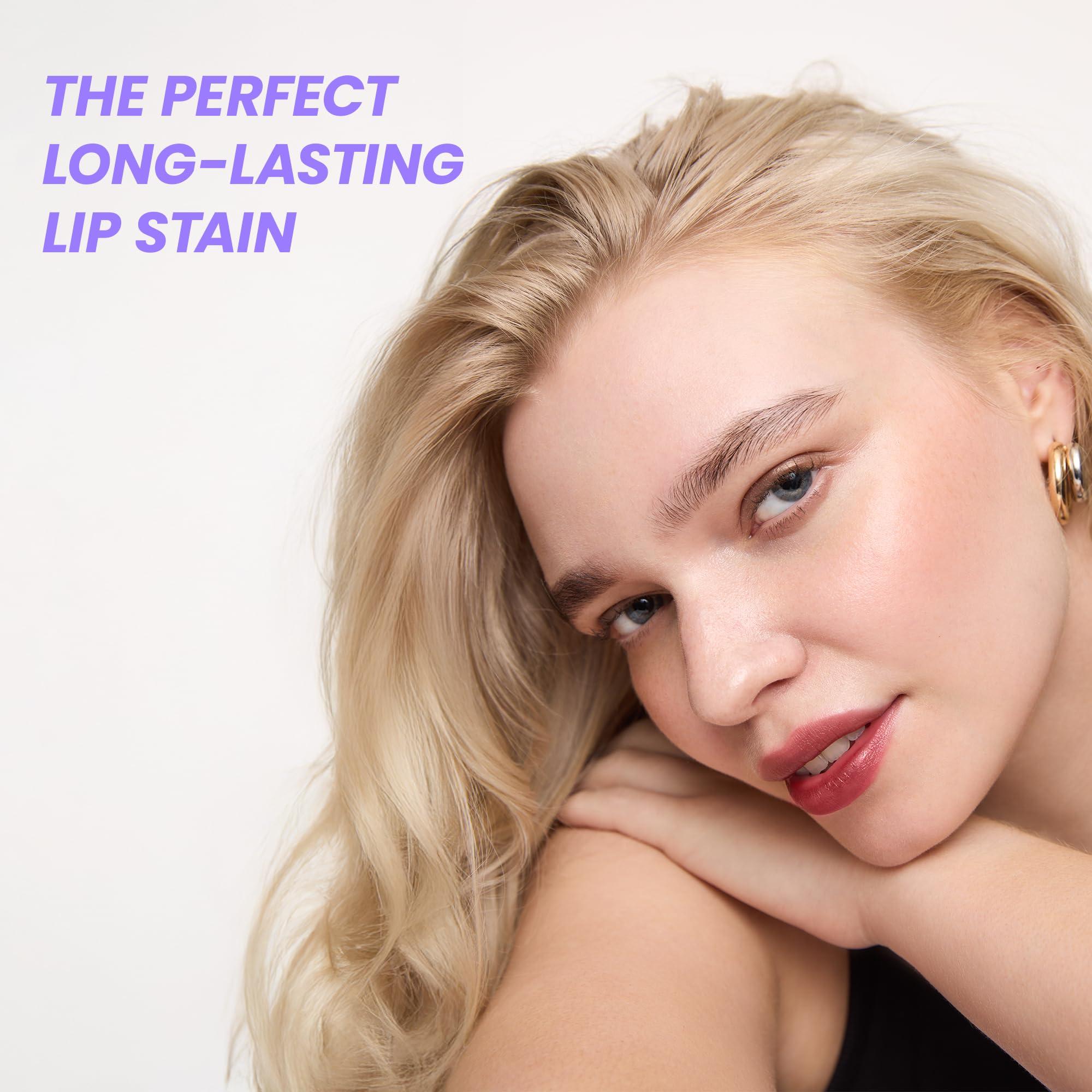 Wonderskin Wonder Blading Lip Stain Peel Off Masque - Long Lasting, Waterproof and Transfer Proof Nude Lip Tint, Matte Finish Peel Off Lip Stain (Whimsical Masque) - Image 6