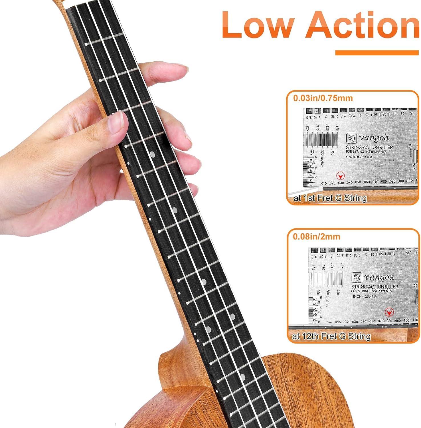 Vangoa Tenor Ukulele Professional 26 Inch Ukelele Mahogany Starter Bundle for Beginners Adults Students with Gig Bag, Strap and Fast Learn Book - Image 6