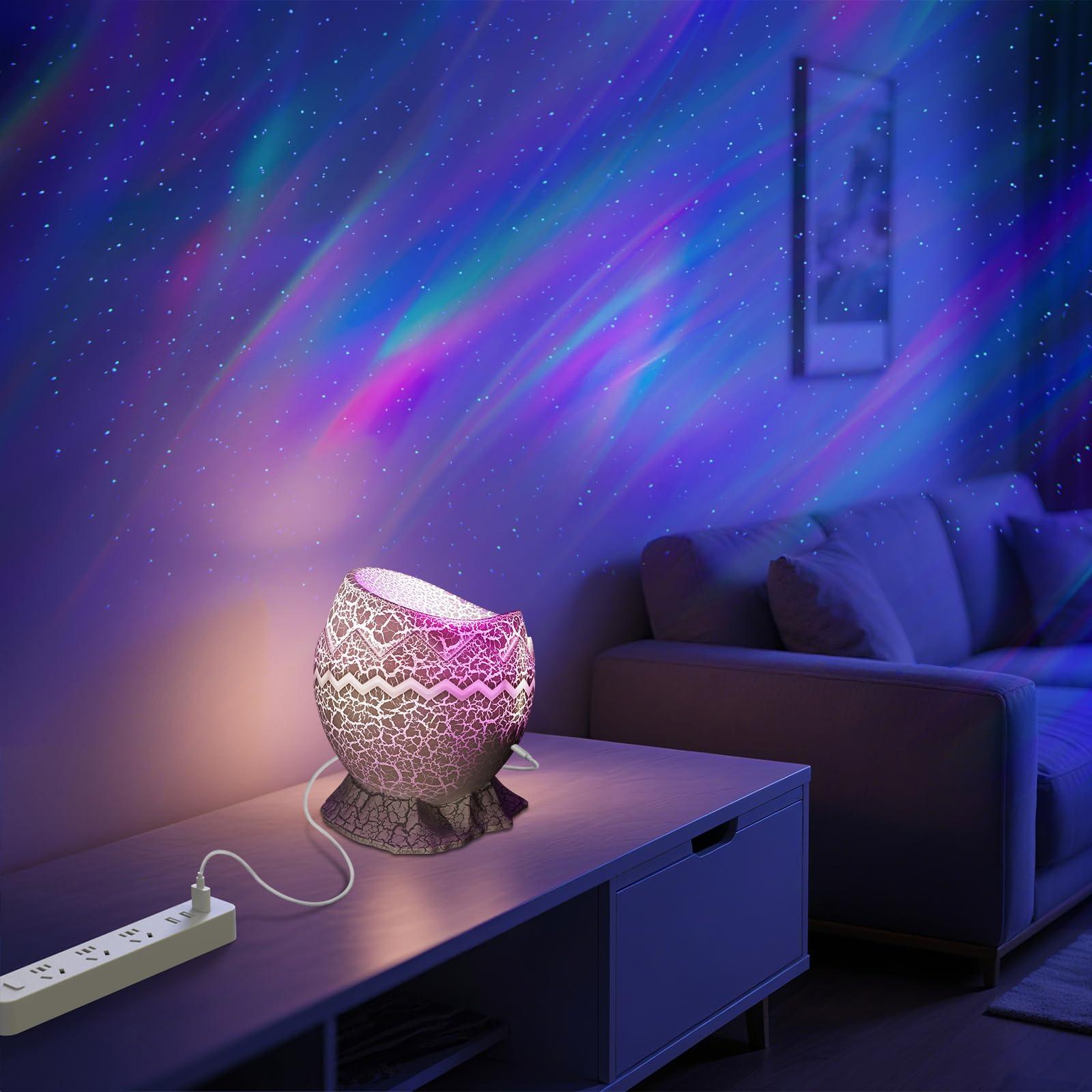 Rossetta Galaxy Projector, Star Projector LED Lights for Bedroom, Outdoor Lighting Projector, Starry Night Light with White Noise and Bluetooth Speaker, Gifts for Kids Adults Christmas, Birthdays - Image 5