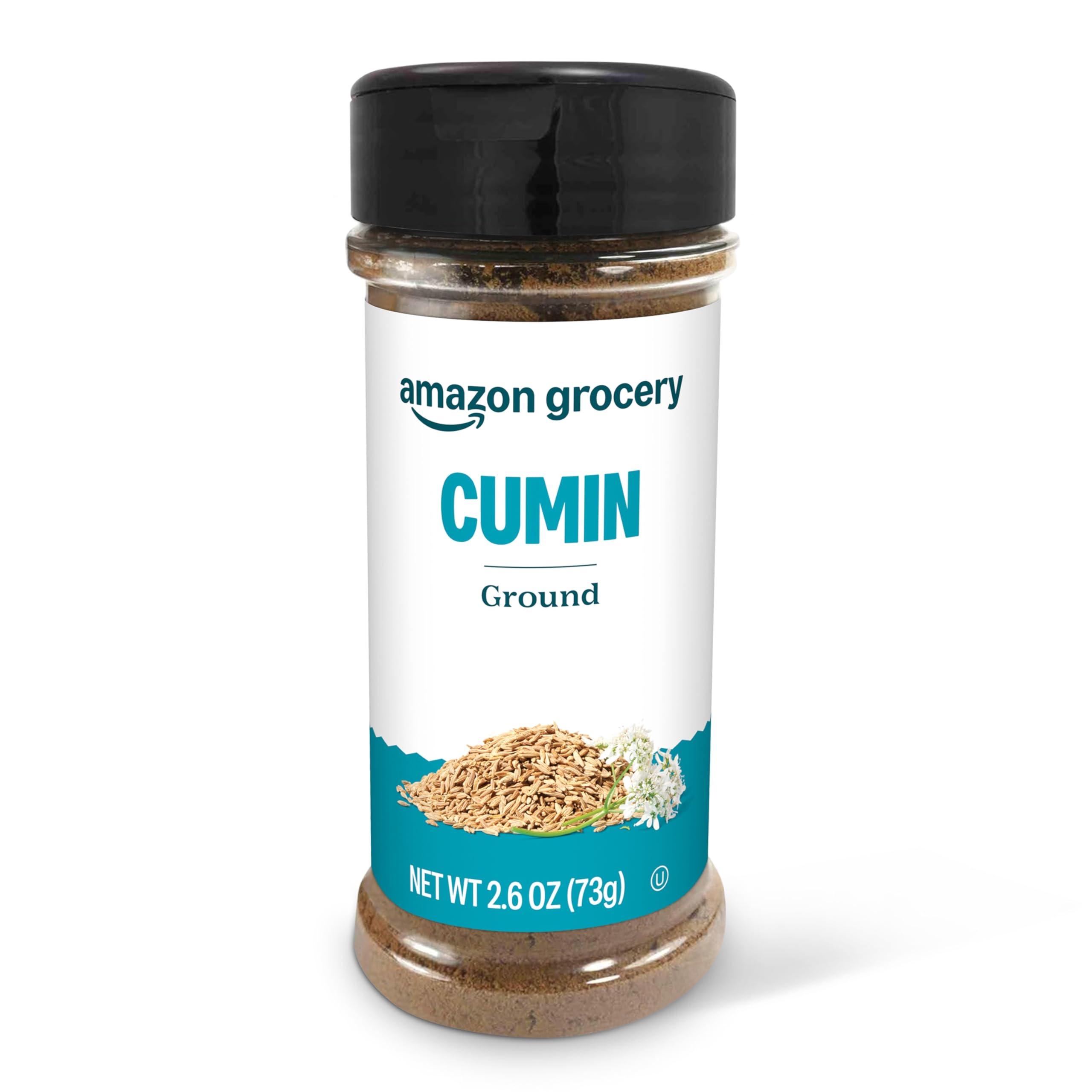 Amazon Grocery, Ground Cumin, 2.6 Oz (Previously Happy Belly, Packaging May Vary)