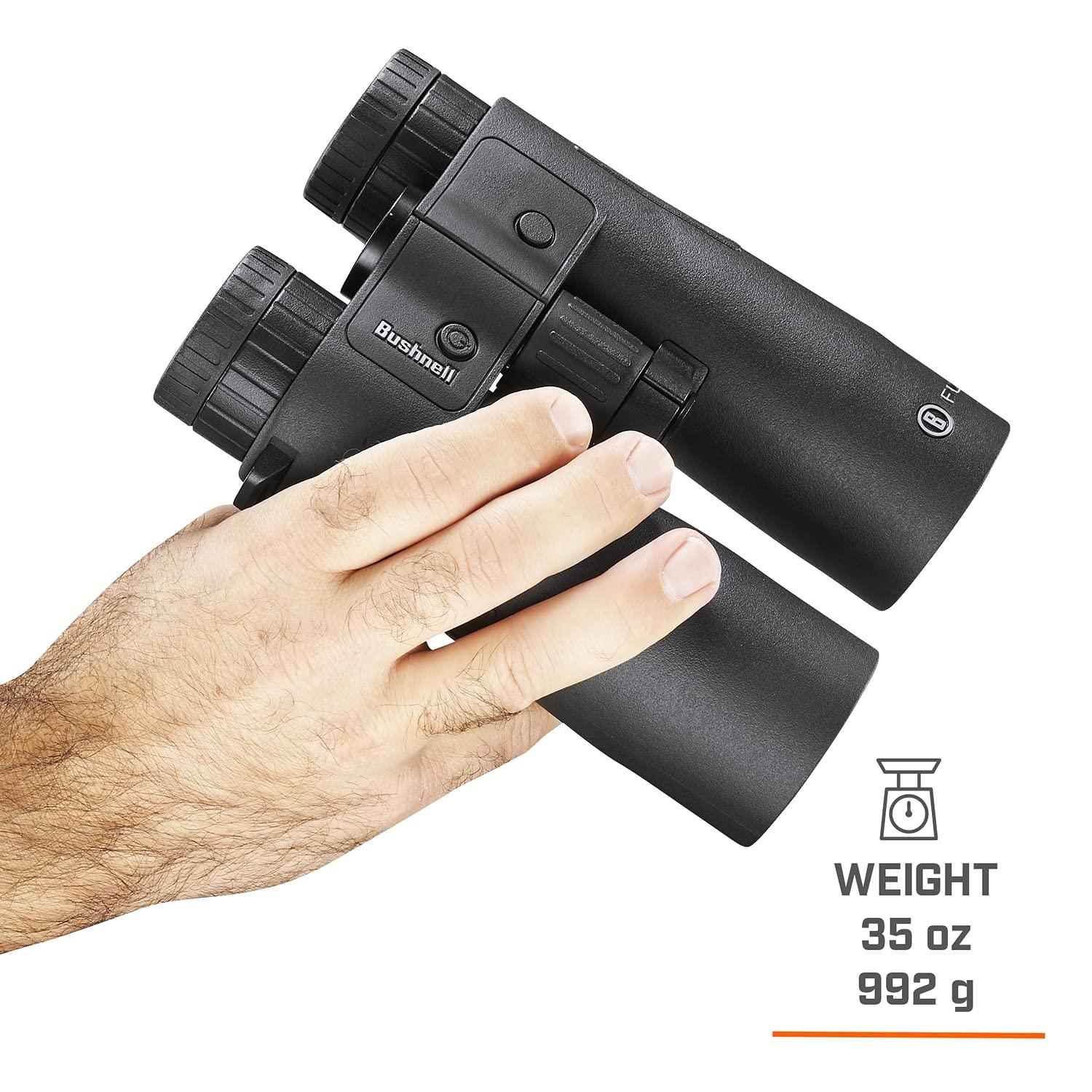 Bushnell Fusion X 10x42mm Rangefinder Binoculars, Hunting Binoculars with Built-in Rangefinder, Angle Range and Bullet Drop Compensation Modes - Image 7