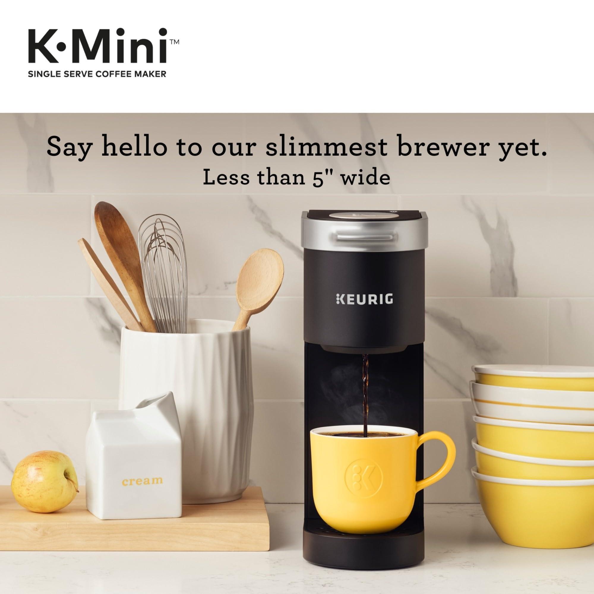 Keurig K-Mini Single Serve K-Cup Pod Coffee Maker, 6 to 12oz Brew size, with Cord Storage, Perfect for Small Spaces, Black - Image 5