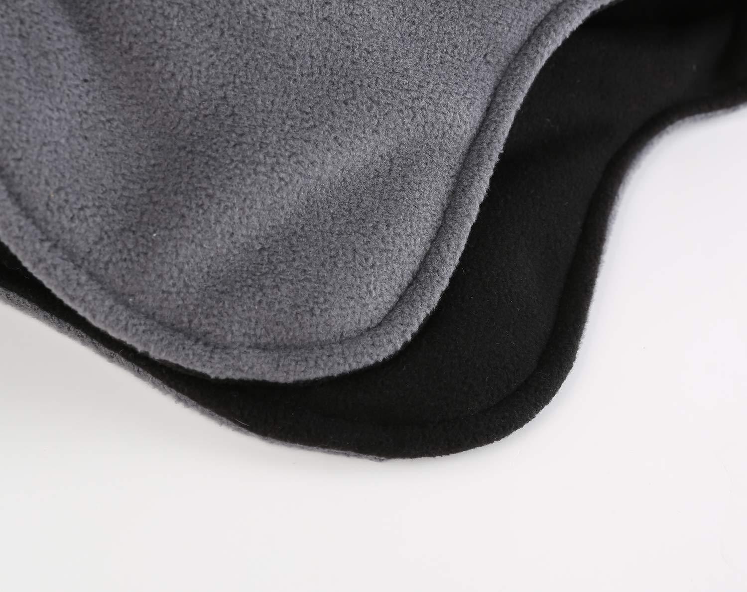 Home Prefer Mens Womens Warm Fleece Beanie Earflap Winter Hat Outdoor Winter Cap - Image 4