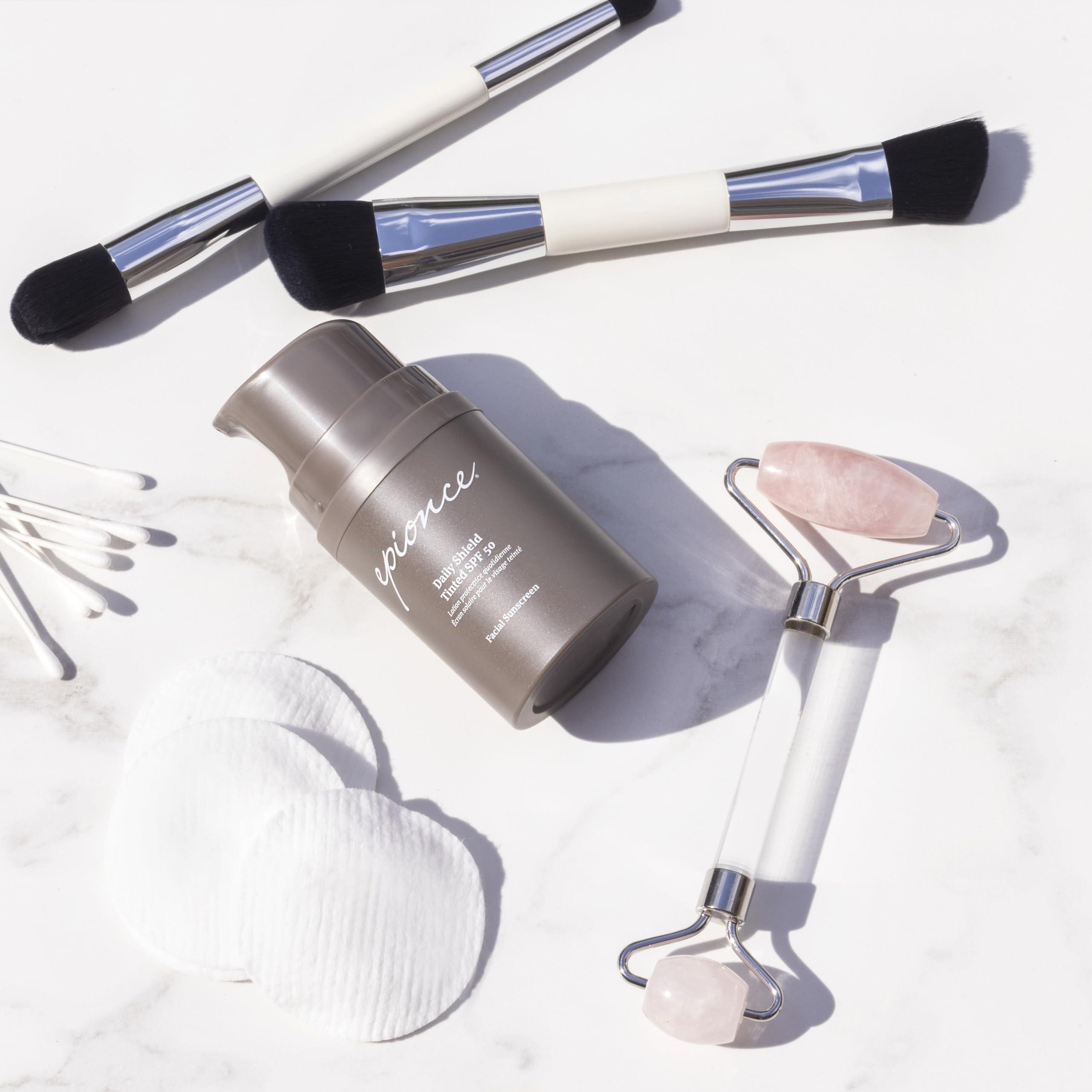 Epionce Daily Shield Tinted SPF 50 Sunscreen - Water Resistant Broad Spectrum UV Protection Facial Sunscreen with Titanium Dioxide & Zinc Oxide, For All Skin Types, Dermatologist Skincare - Image 9