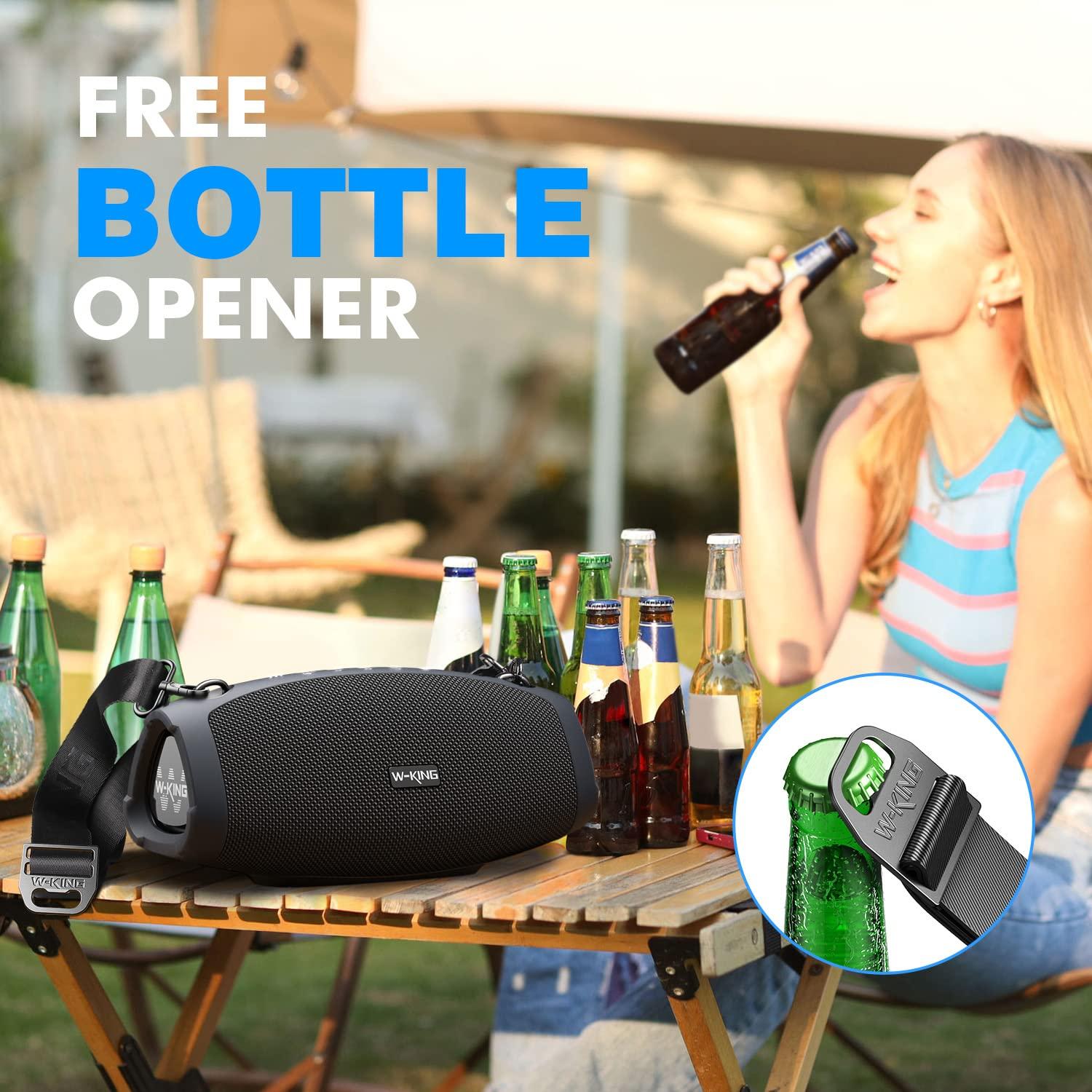 W-KING Portable Speaker Bluetooth Wireless, 120W Max Loudest Outdoor Waterproof Bluetooth Speaker Subwoofer*2, IPX6 Large Big Party Boombox,Triple Passive Radiators-70W Deep Bass/DSP/42H/Power Bank/EQ - Image 6