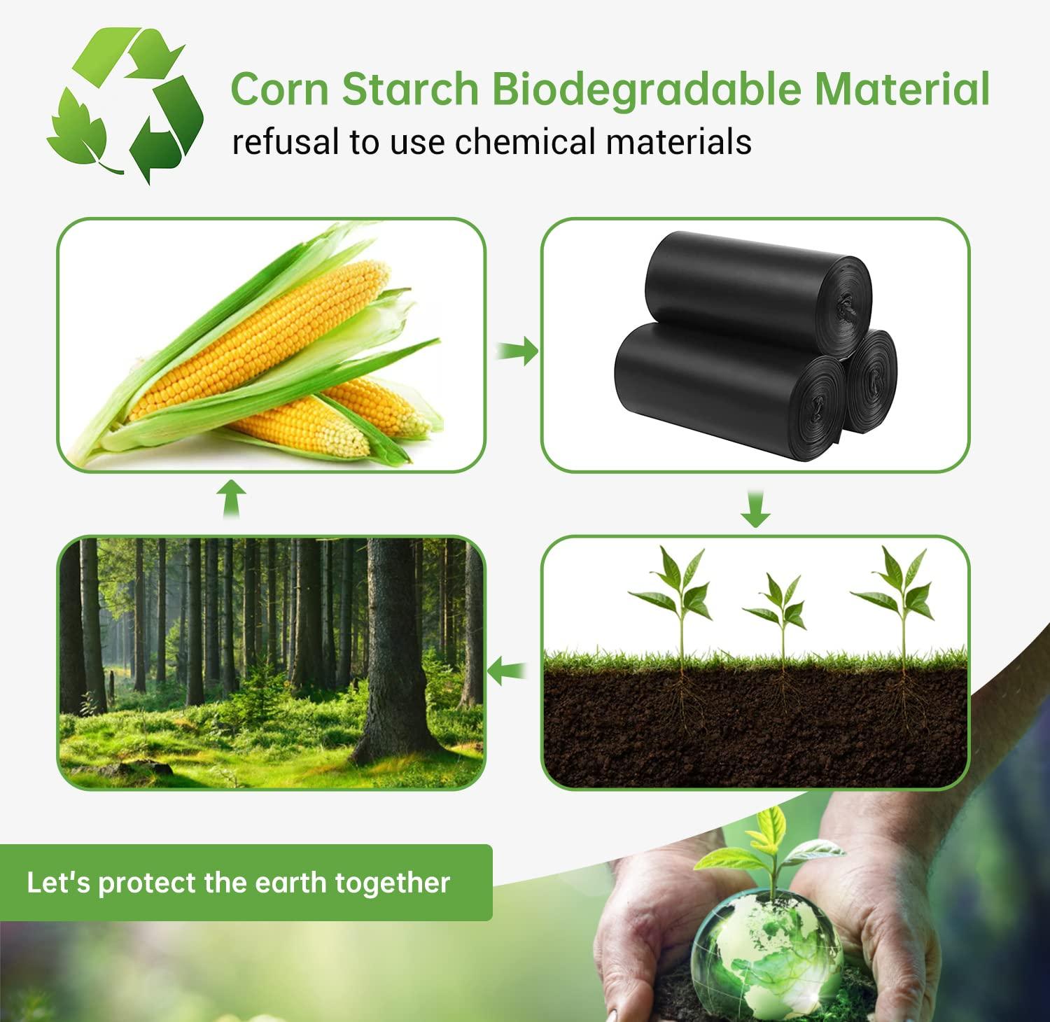 Portable Toilet Replacement Bags, 25 Count 8 Gallon 1.5 Mil Super Thickened Compostable Trash Bags, 30 Liter Camping Toilet Bags for Travel Outdoors, Boating, Emergency Toilet Bag for Car - Image 3