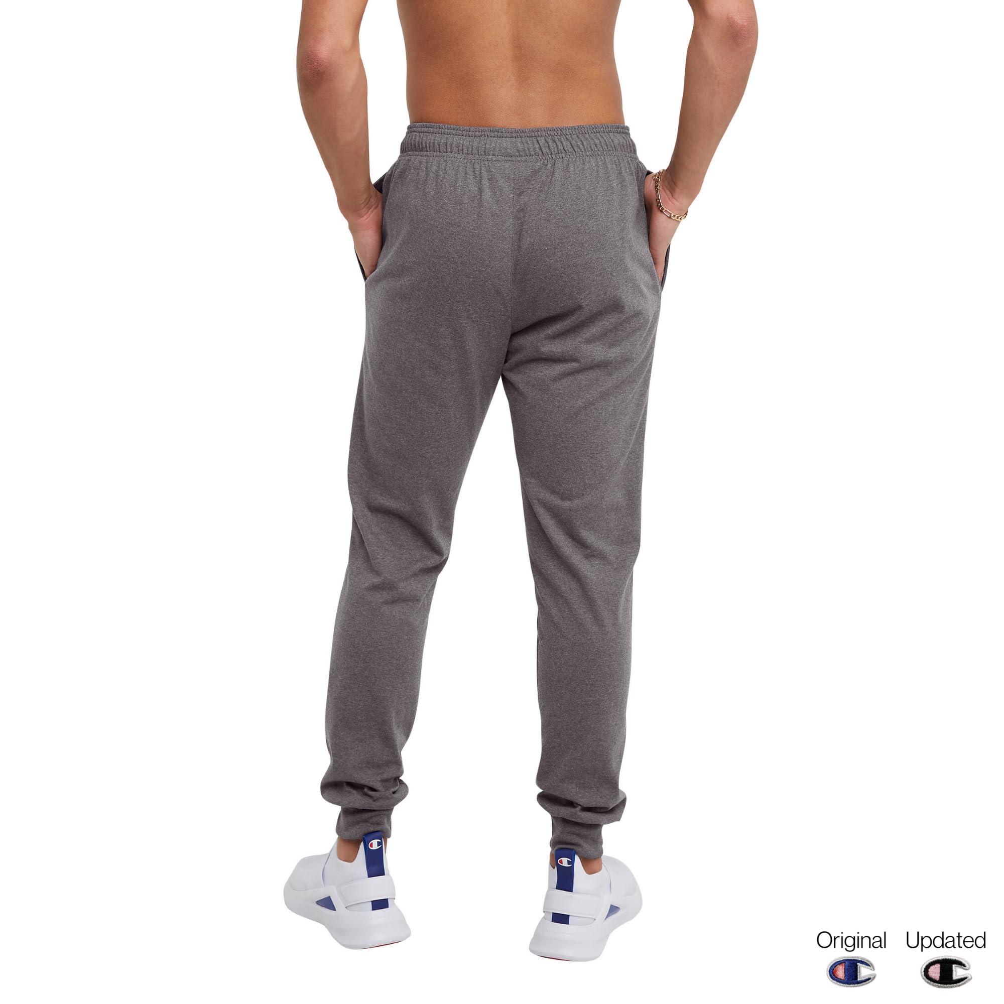 Champion Men's Joggers, Lightweight Lounge Pants, Jersey Graphic Pants for Men, 31" - Image 2