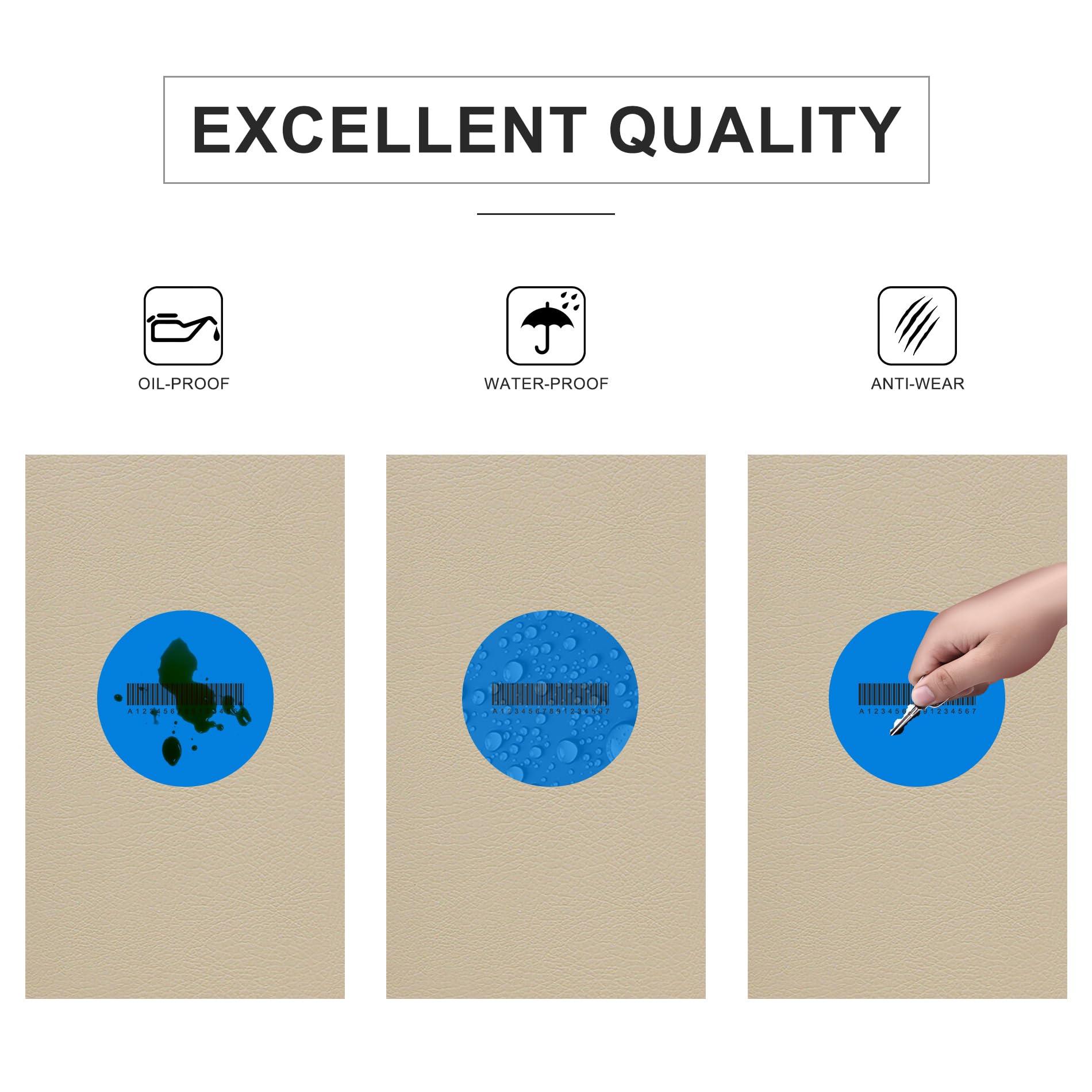 Hoewina 3500 Pcs Colored Dot Stickers, 3/4" Label Sticker Round Color Coding Labels Circle Dots Labels Circle Stickers for Office,Classroom,Family（Etc - 7 Colors, 500 Labels/Roll） - Image 4