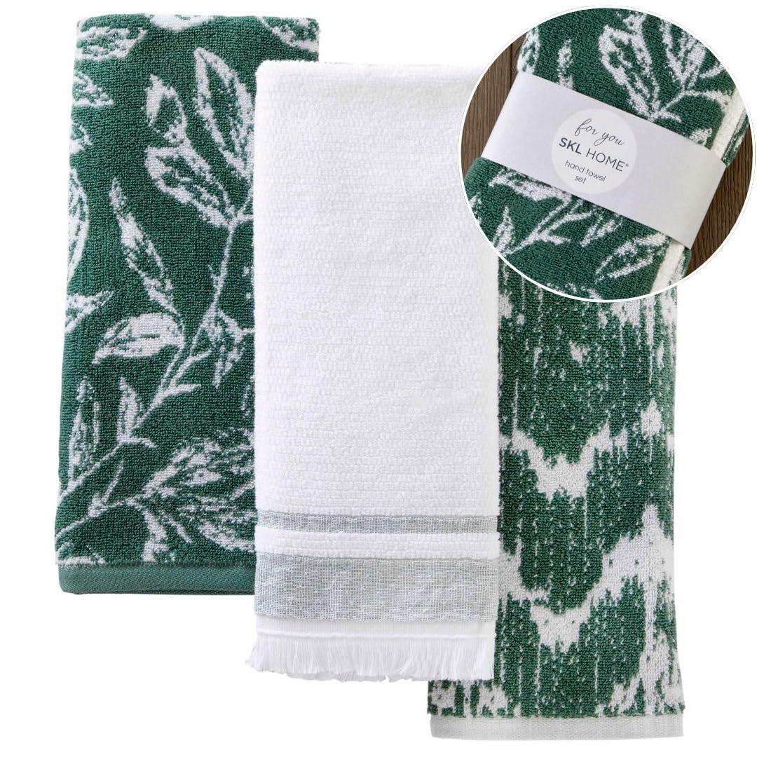 SKL Home Asheville Hand Towel Gift Set, 3 Count