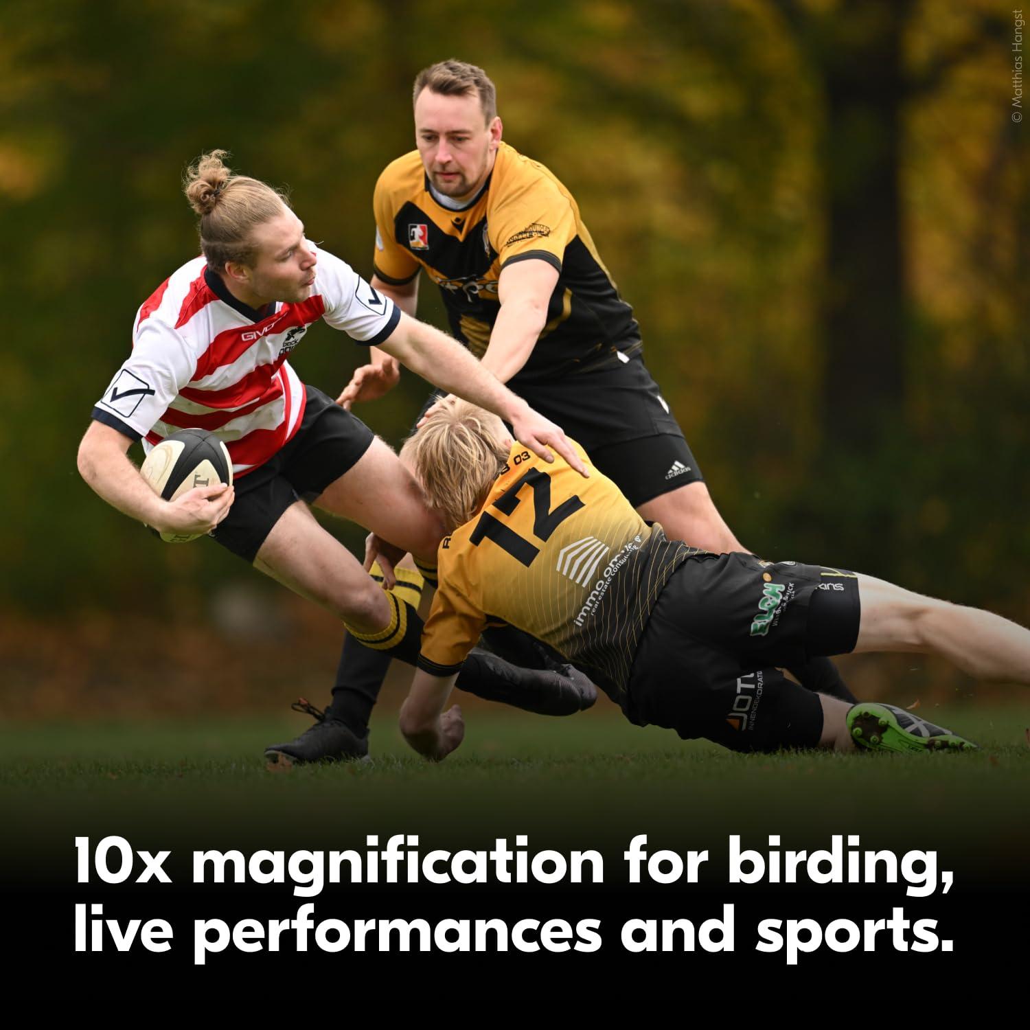 Nikon STABILIZED 10x25 Binocular | Optical Image Stabilization Delivers a Clear, Blur-Free View and Reduces Eye Strain with 10x Magnification - Image 7