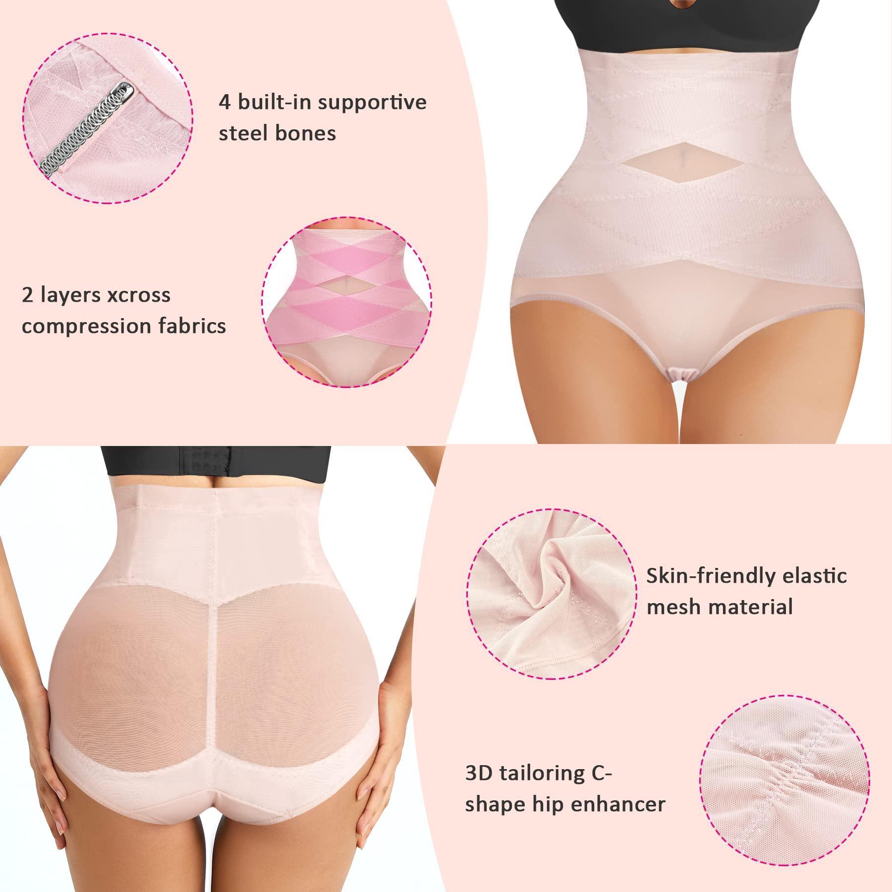 Nebility Womens' Tummy Control High Waist Trainer Body Shaper - Image 4