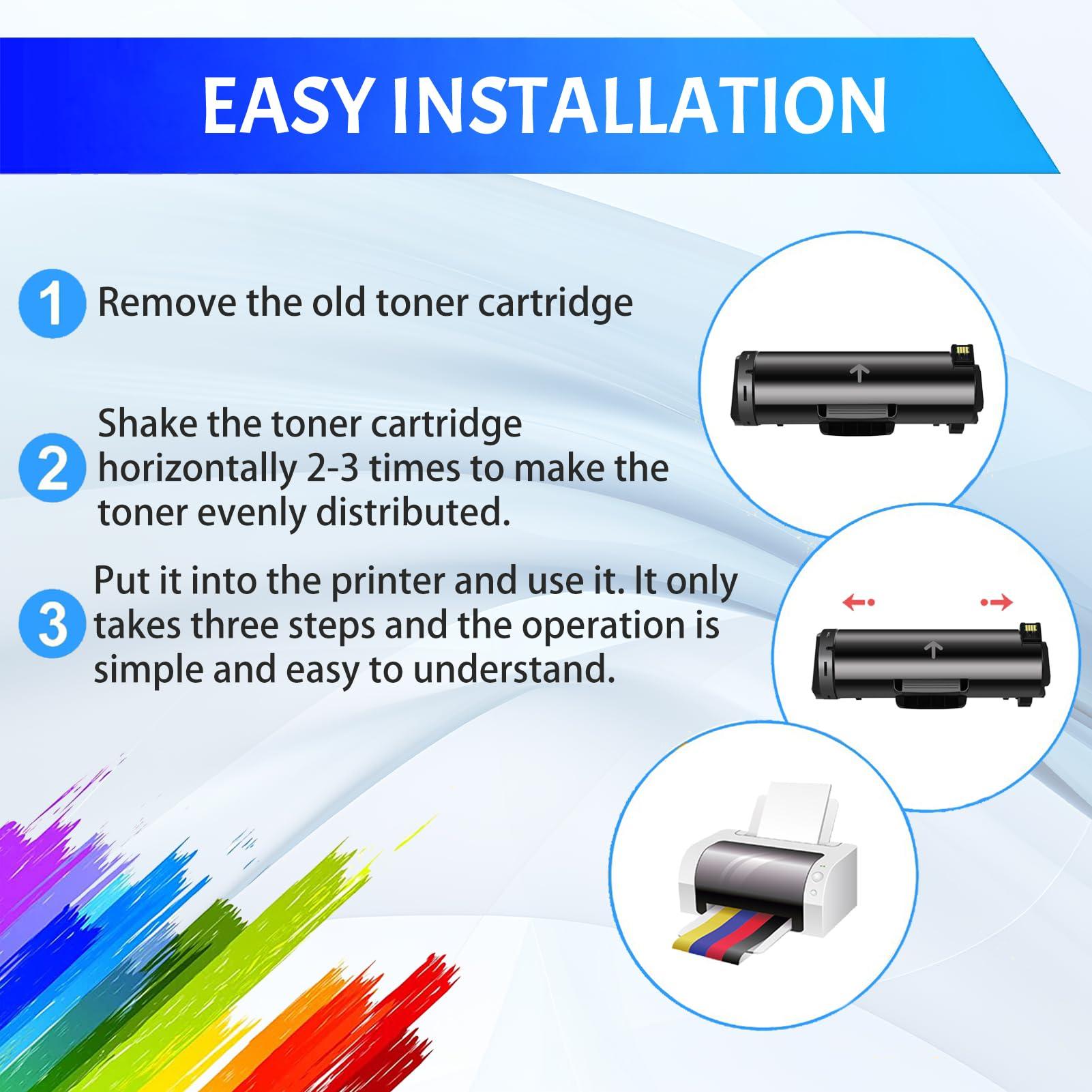 B600/B610 106R03944 Toner Cartridge Compatible for Xerox B600 B610 106R03944 Toner Cartridges Replacement for Xerox VersaLink B600 B610 B605 B615 Printers - Image 5