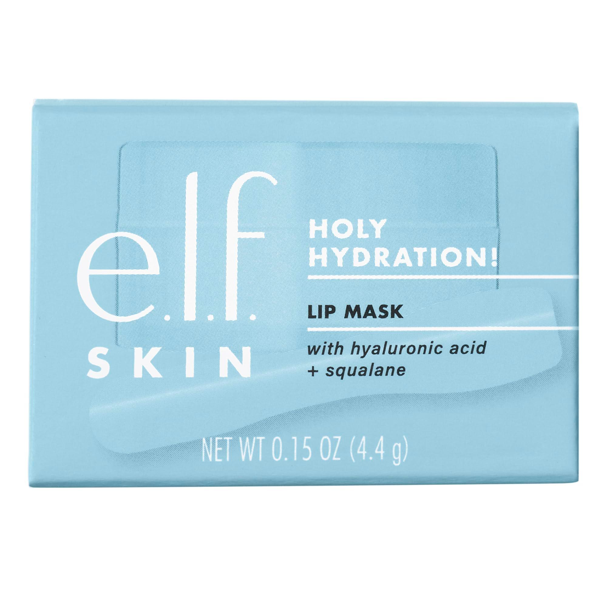 e.l.f. SKIN Holy Hydration! Lip Mask, Hydrating Lip Mask For A Softer & Smoother Pout, Infused With Hyaluronic Acid, Non-Sticky, Vegan & Cruelty-Free (pack of 1) - Image 5