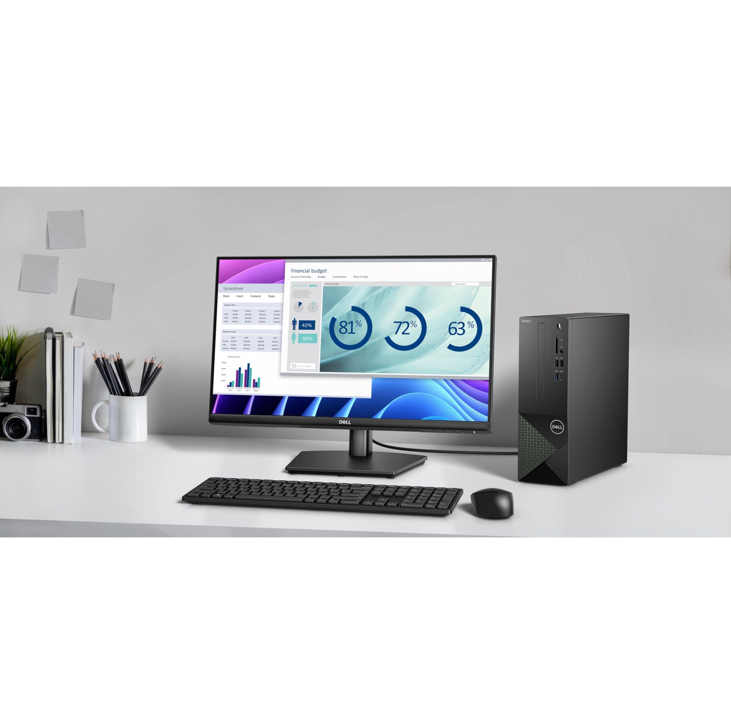 Dell Vostro 3030s Small Desktop Computer, Intel Core i5-14400 Processor, 16GB DDR5 RAM, 512GB PCIe SSD, WiFi 6, Bluetooth, Type-C, DisplayPort, HDMI, KB and Mouse, Windows 11 Pro SFF Small Form Factor - Image 6