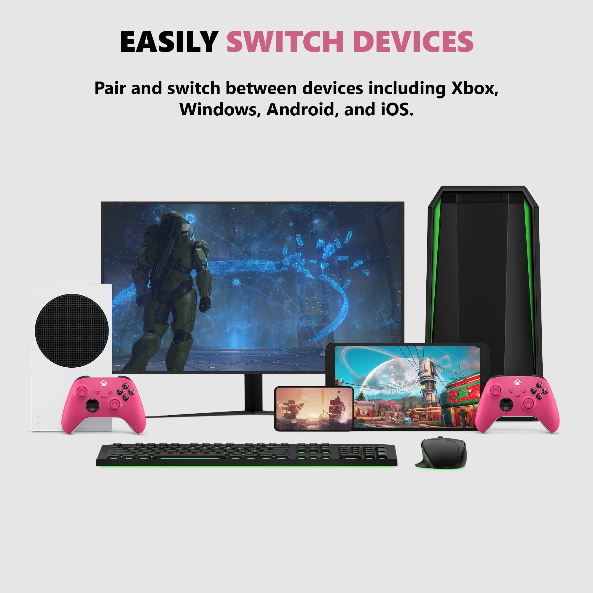 Xbox Core Wireless Gaming Controller – Deep Pink Series X|S, One, Windows PC, Android, and iOS - Image 6