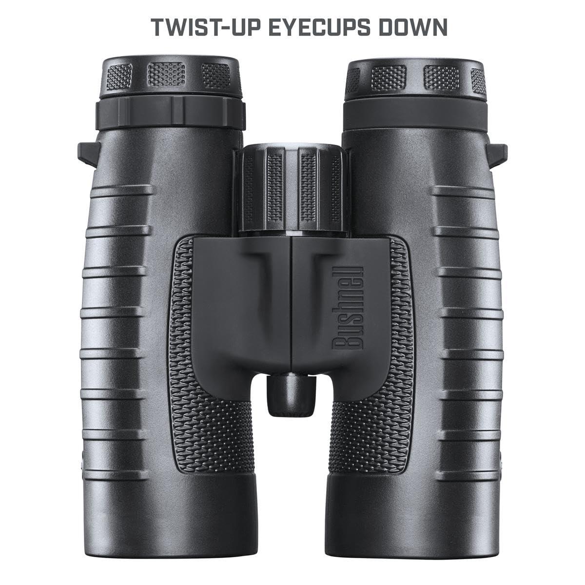 Bushnell 10x42mm Trophy XLT: Versatile Waterproof Binoculars for Adults, Cruise Ship, Tactical, and Bird Watching Essentials with 6.2 Angle of View, Black - Image 3