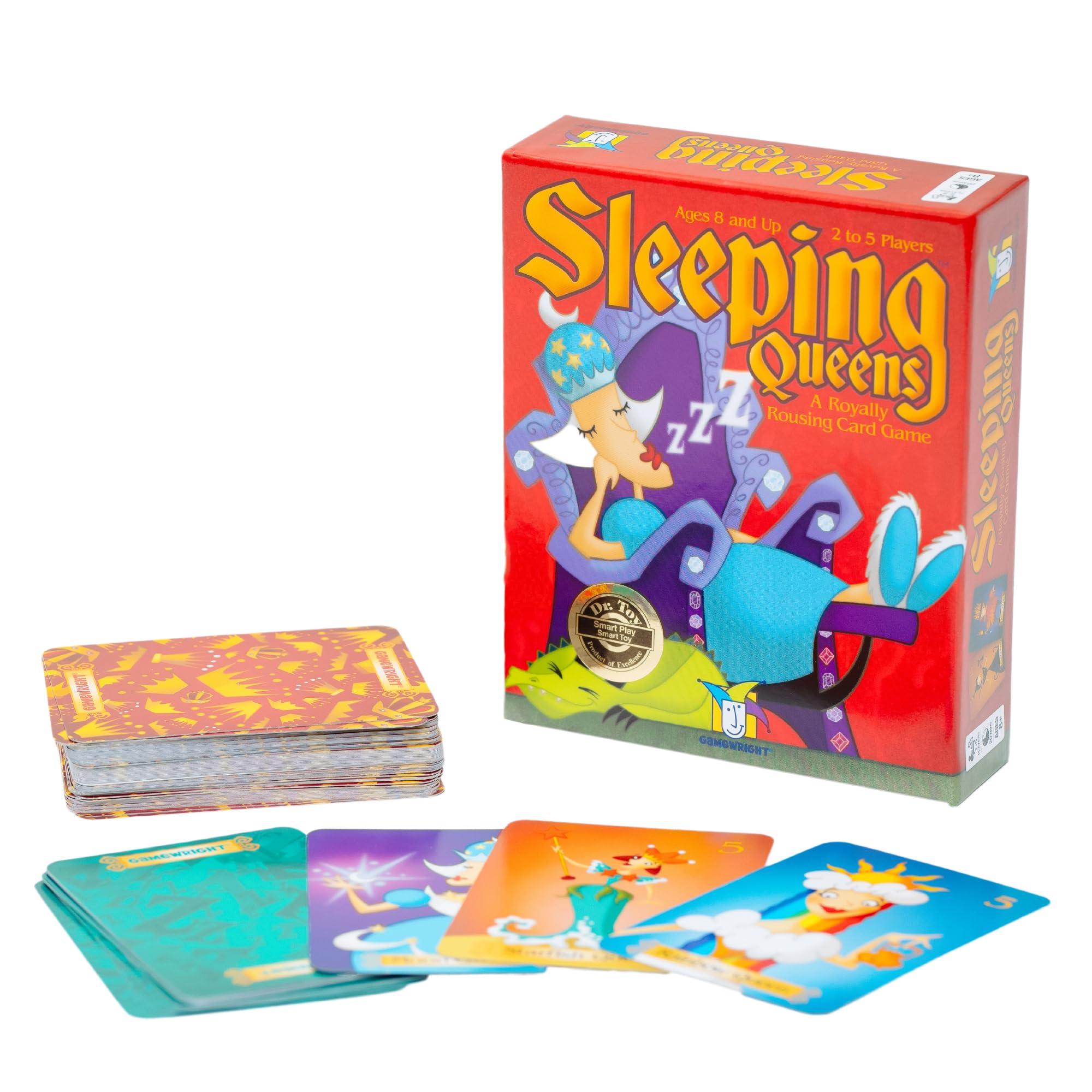 Sleeping Queens Fun Card Game for Kids and Families. Great for Kids aged 8+ and 2-5 Players, from Gamewright.