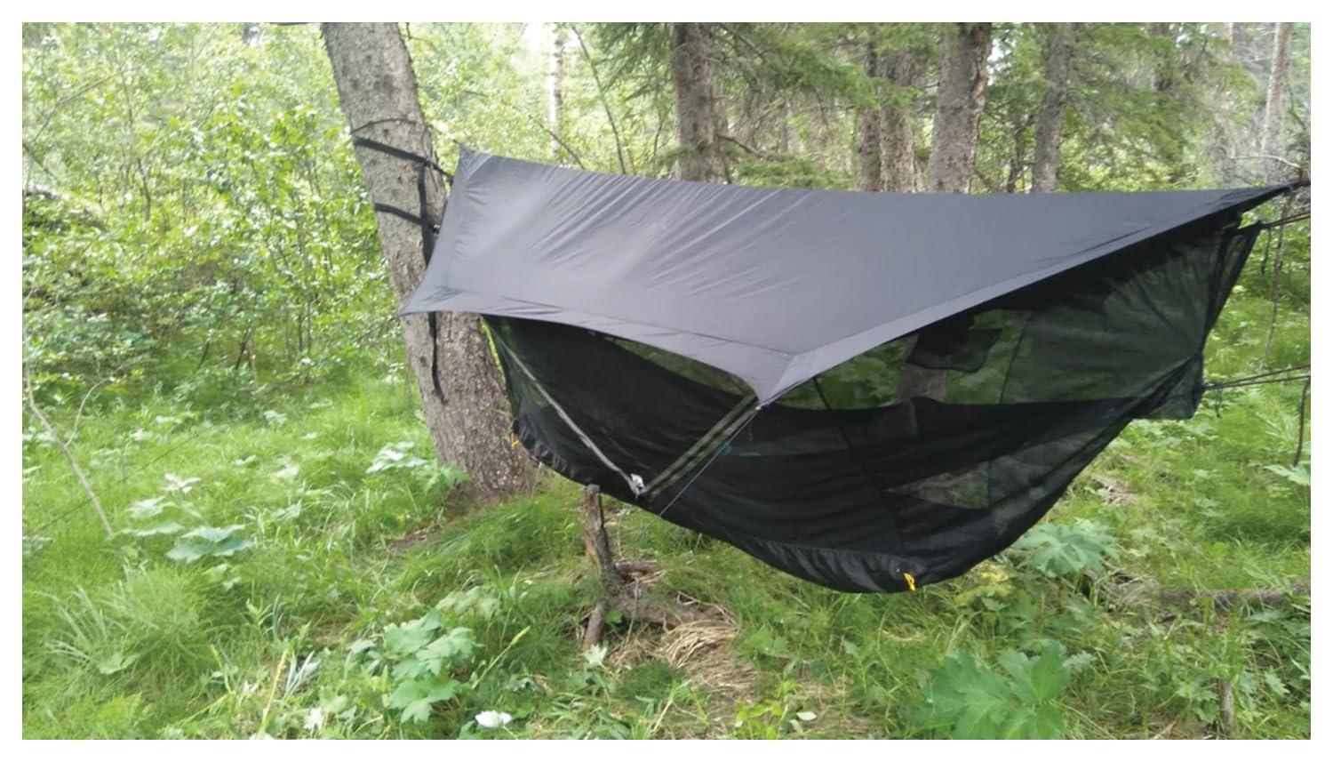 Hammock Bliss Sky Tent 2 - A Revolutionary 2 Person Hammock Tent – Waterproof and Bug Proof Hanging Tent Provides Spacious and Cozy Shelter for 2 Camping Hammocks – Embrace Hammock Camping Comfort - Image 5