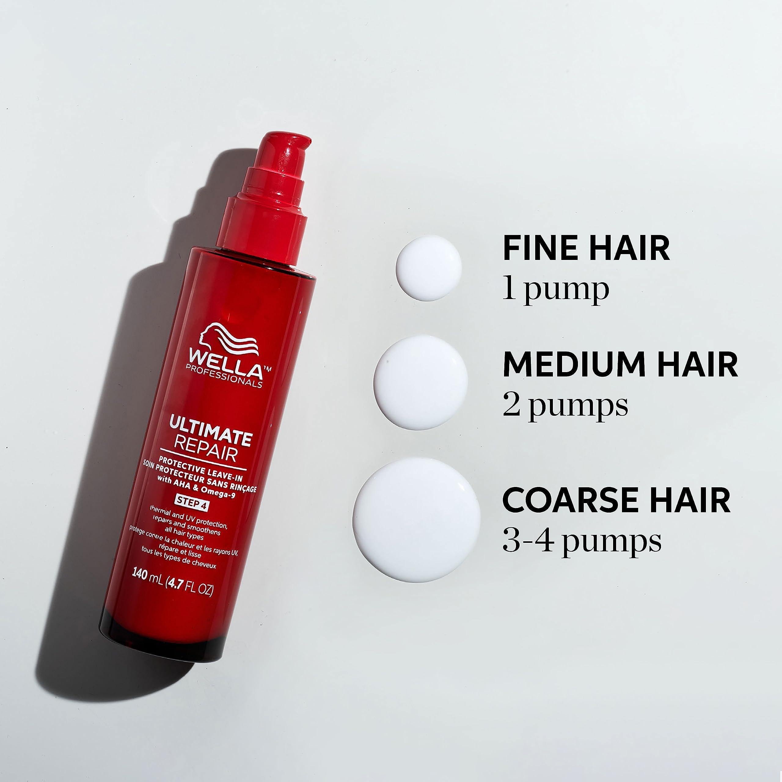 Wella Professionals ULTIMATE REPAIR Protective Leave-In Treatment for Damaged Hair | Thermal, UV Protection | Repairs & Smoothens | For All Hair Types | 4.7 Fl Oz - Image 6