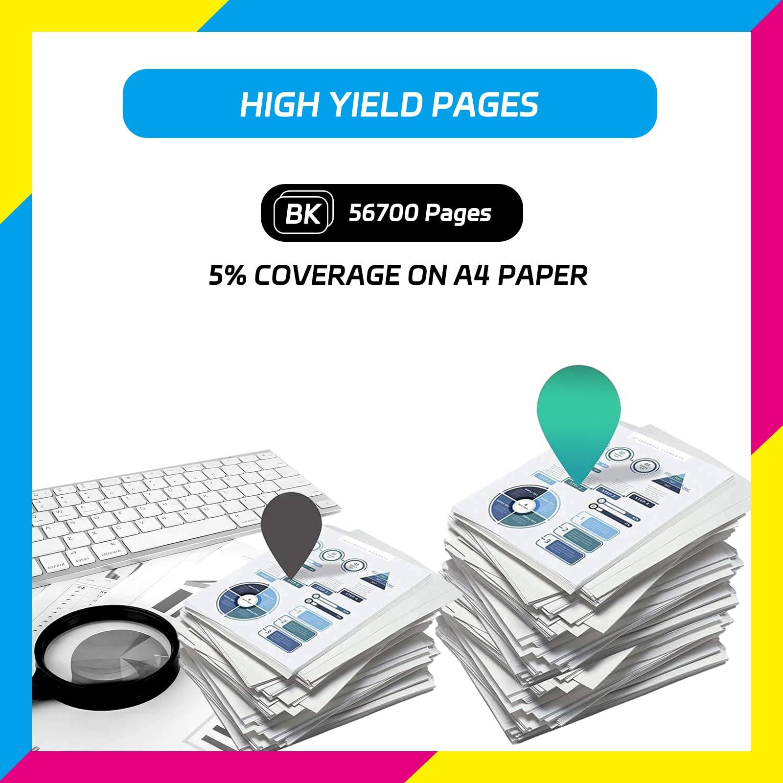 106R03944 Toner Cartridge Compatible for Xerox VersaLInk B615XL B615XP B615XTF B615XTP Printers, High Yield 56700 Pages, with Chip High-Definition Printing (2-Pack Black) - Image 3