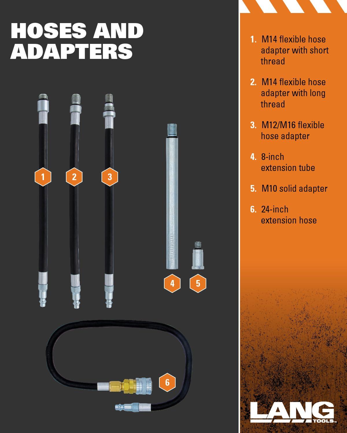 Lang Tools TU-30A Compression Tester Set - Image 6