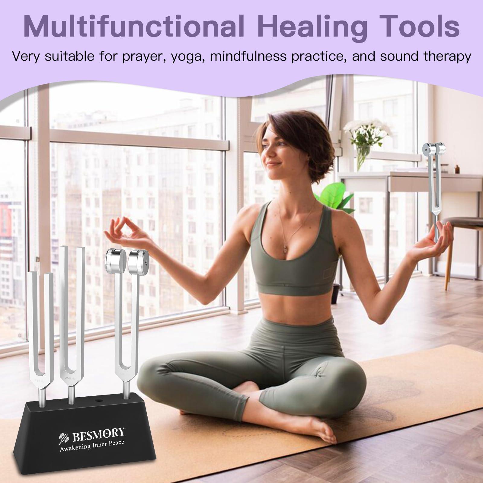 Tuning Fork Activator & Stand 2 In1 - Steady Base, Minimal Noise, Continuous Tone, Compatible with Various Tuning Forks for Healing/Chakra Instrument Maintenance/Yoga & Meditation Accessories - Image 5