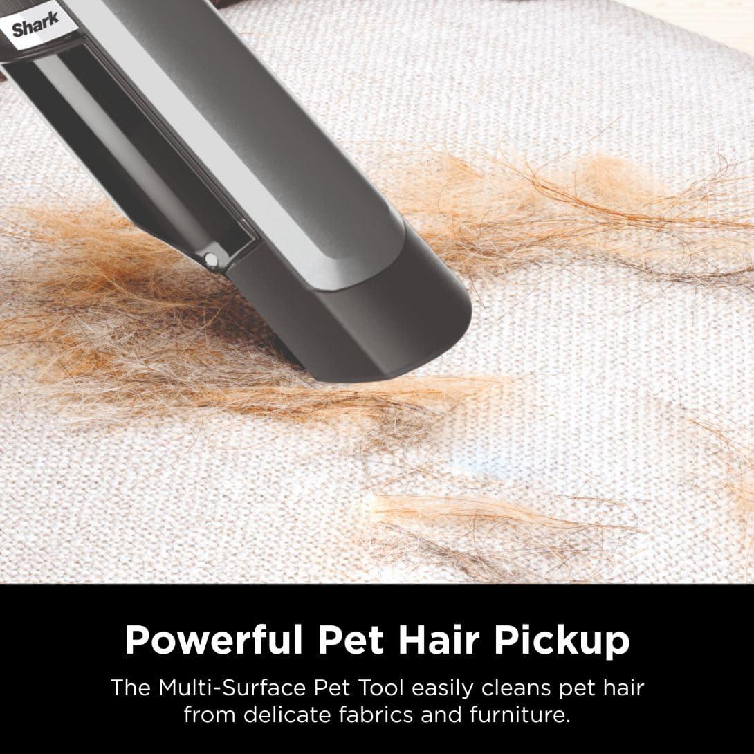 Shark WV201 WANDVAC Handheld Vacuum, Lightweight at 1.4 Pounds with Powerful Suction, Charging Dock, Single Touch Empty and Detachable Dust Cup,Graphite, Slate - Image 7