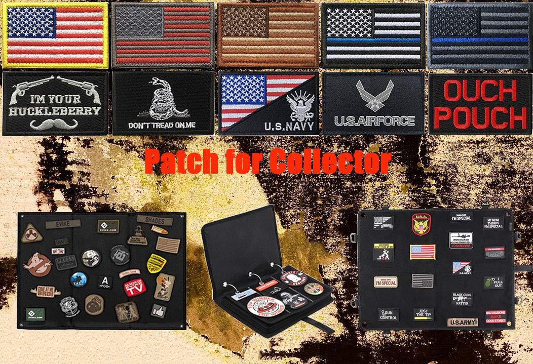 2 Pieces Funny Ouch Pouch Embroidered Patch Tactical Moral Applique Fastener Hook & Loop Emblem Patch - Image 6