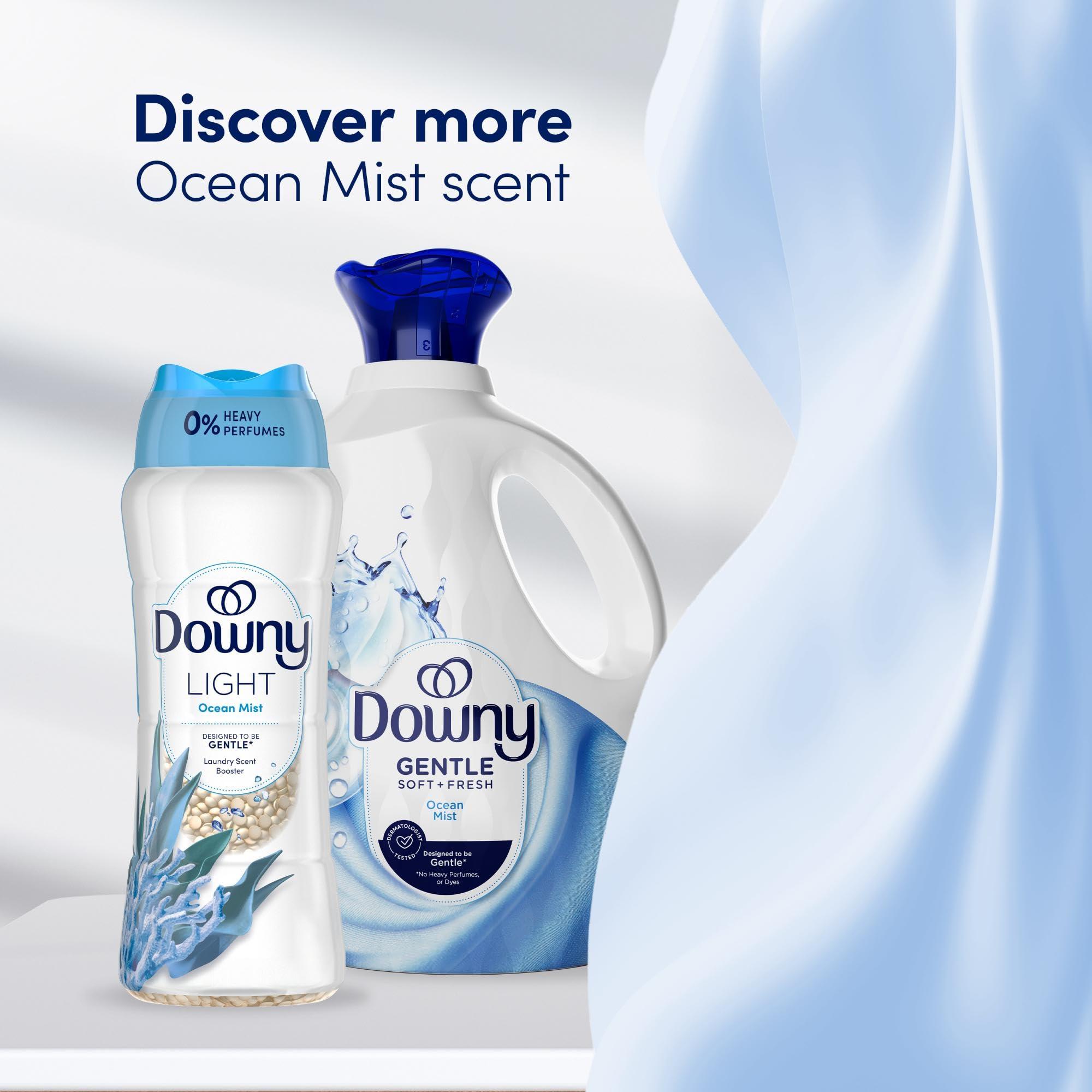 Downy Light Laundry Scent Booster Beads for Washer, Ocean Mist, 24 oz, with No Heavy Perfumes - Image 10