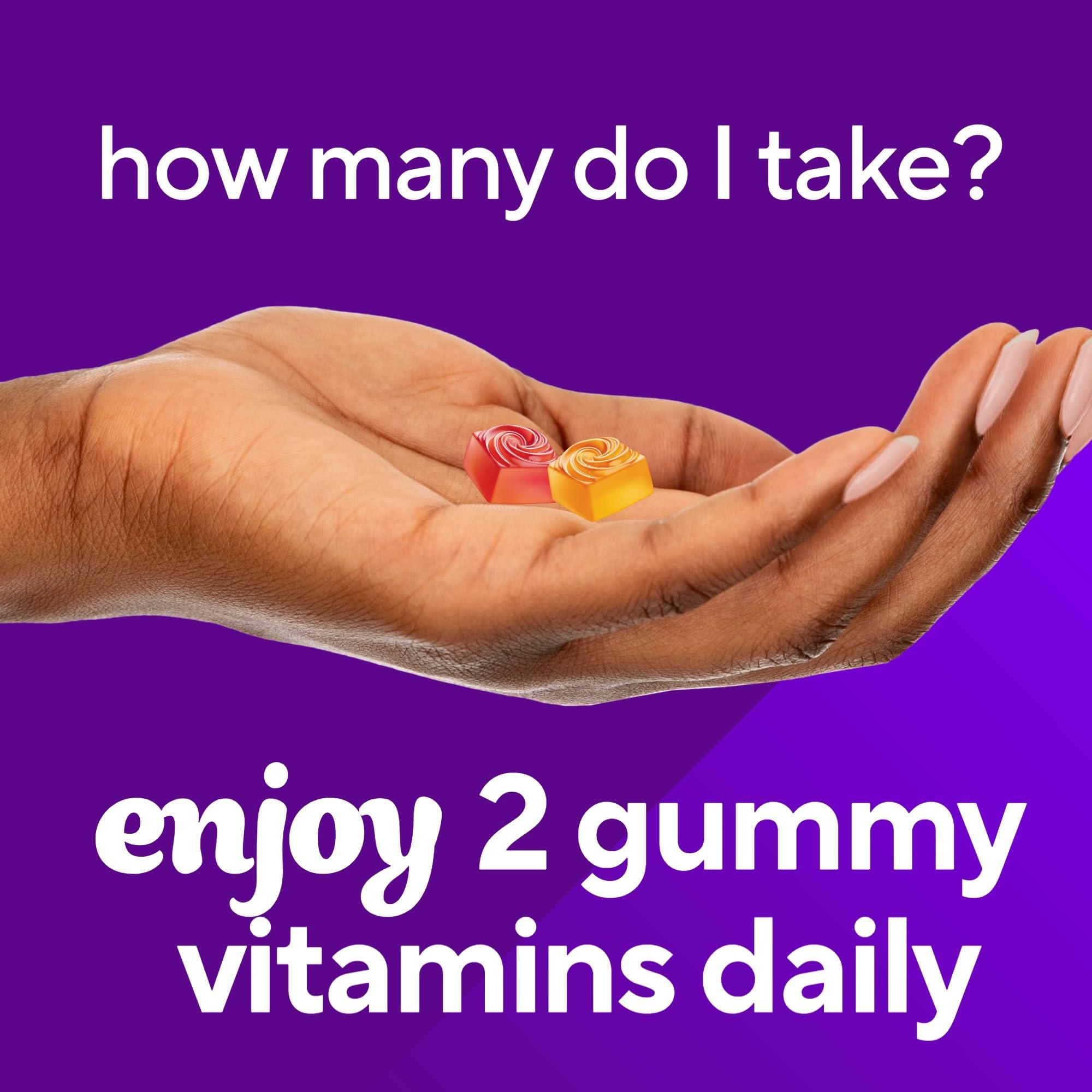 Vitafusion Fiber Well Gummies, Sugar Free Fiber Supplement, Gummies for Adults, Strawberry & Blackberry Flavors, 90 Count - Image 6