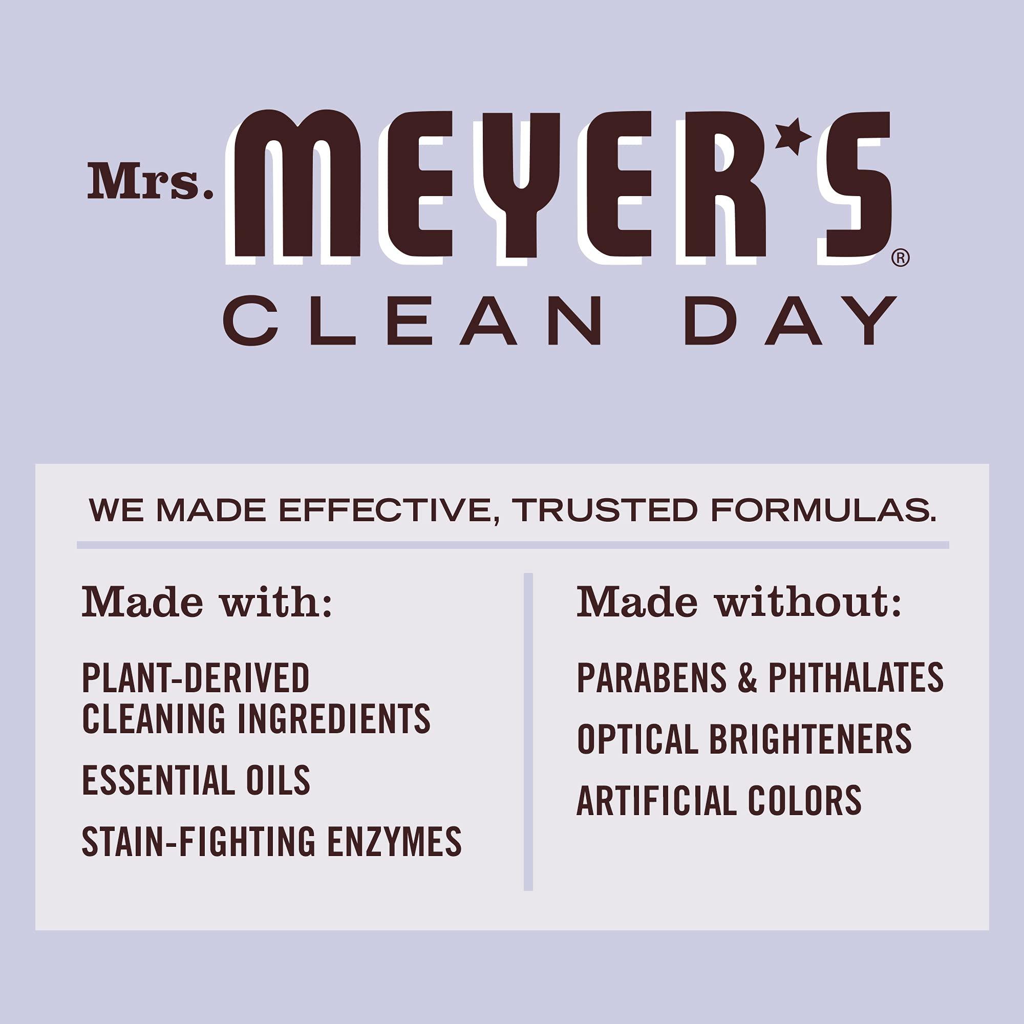 MRS. MEYER'S Clean Day Liquid Laundry Detergent, Cruelty Free and Biodegradable Formula, Lavender Scent, 64 oz- Pack of 2 - Image 4