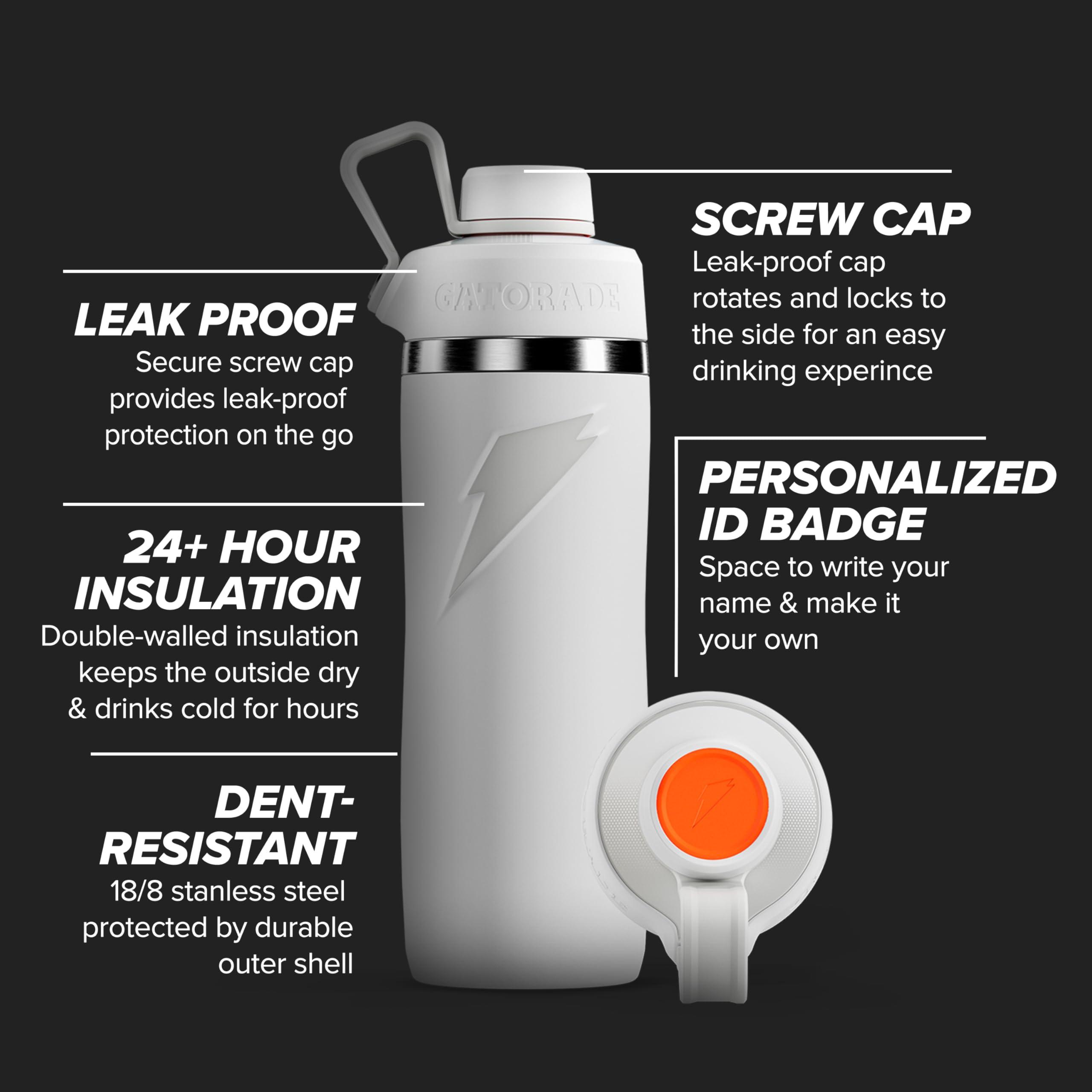 Gatorade 'Overtime' 22oz Stainless Steel Water Bottle - Image 2
