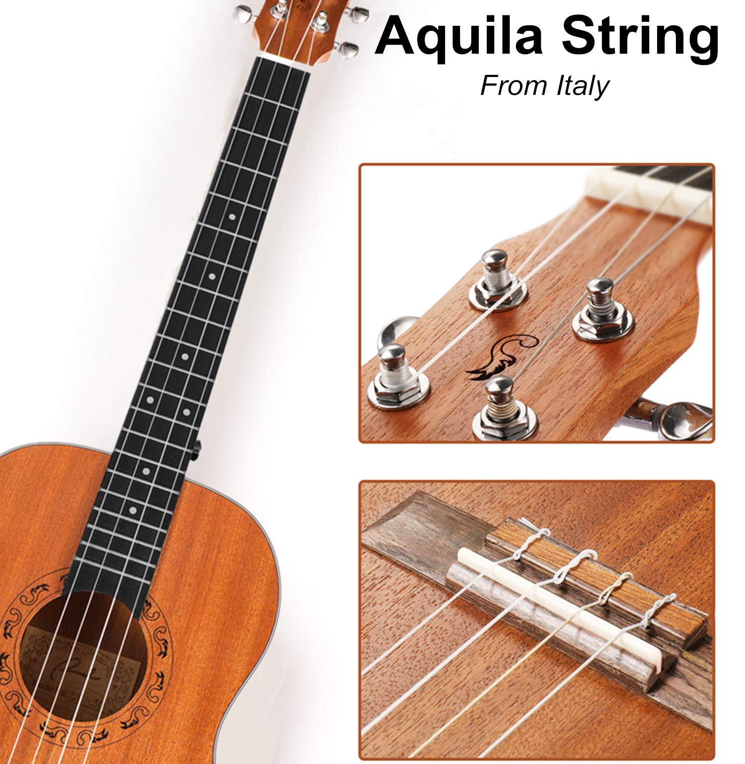 Ranch Baritone Ukulele 30 inch Ukelele Instrument Kit for Beginners Starter Pack Bundle Gig bag, Tuner, Strap, Adjustable Tool Set - Image 4