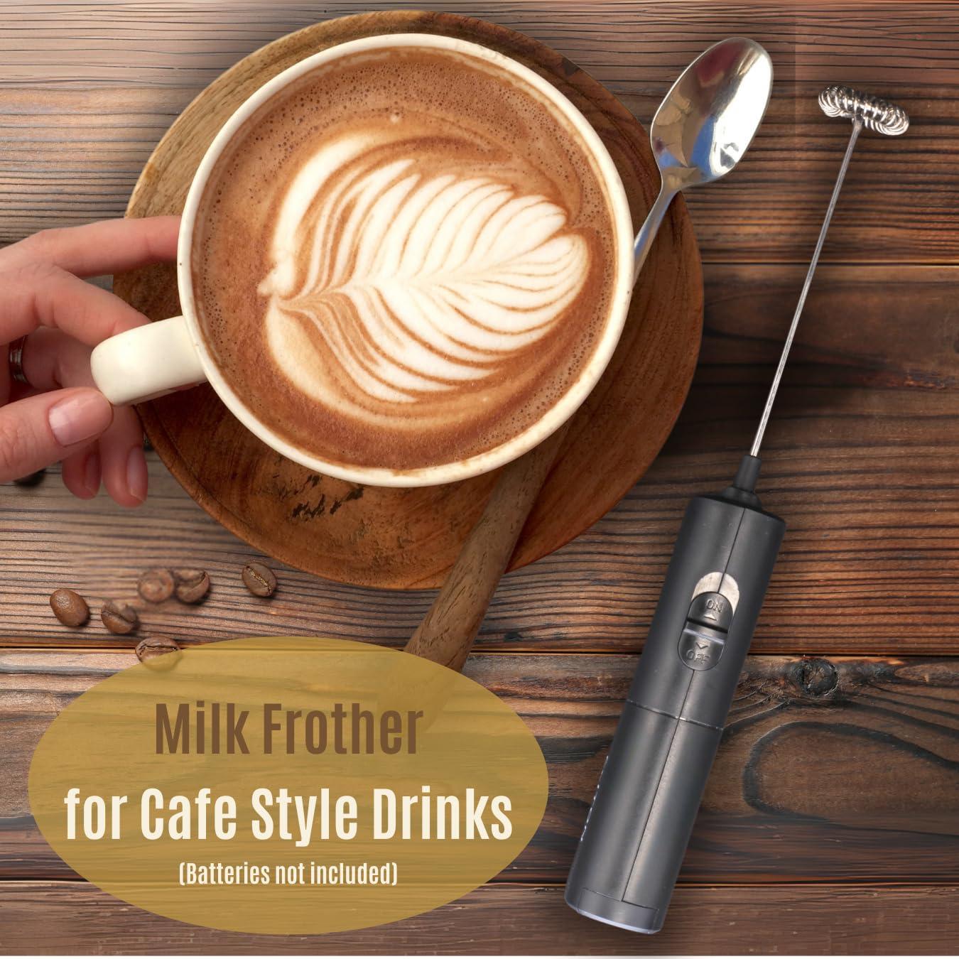 NOBLE VISTA Hot And Iced Coffee Maker, Milk Frother, K Cup Single Serve Coffee Maker, Ground Coffee, Iced Tea, 6-14 OZ Brew, 52 OZ Water Tank - Image 2