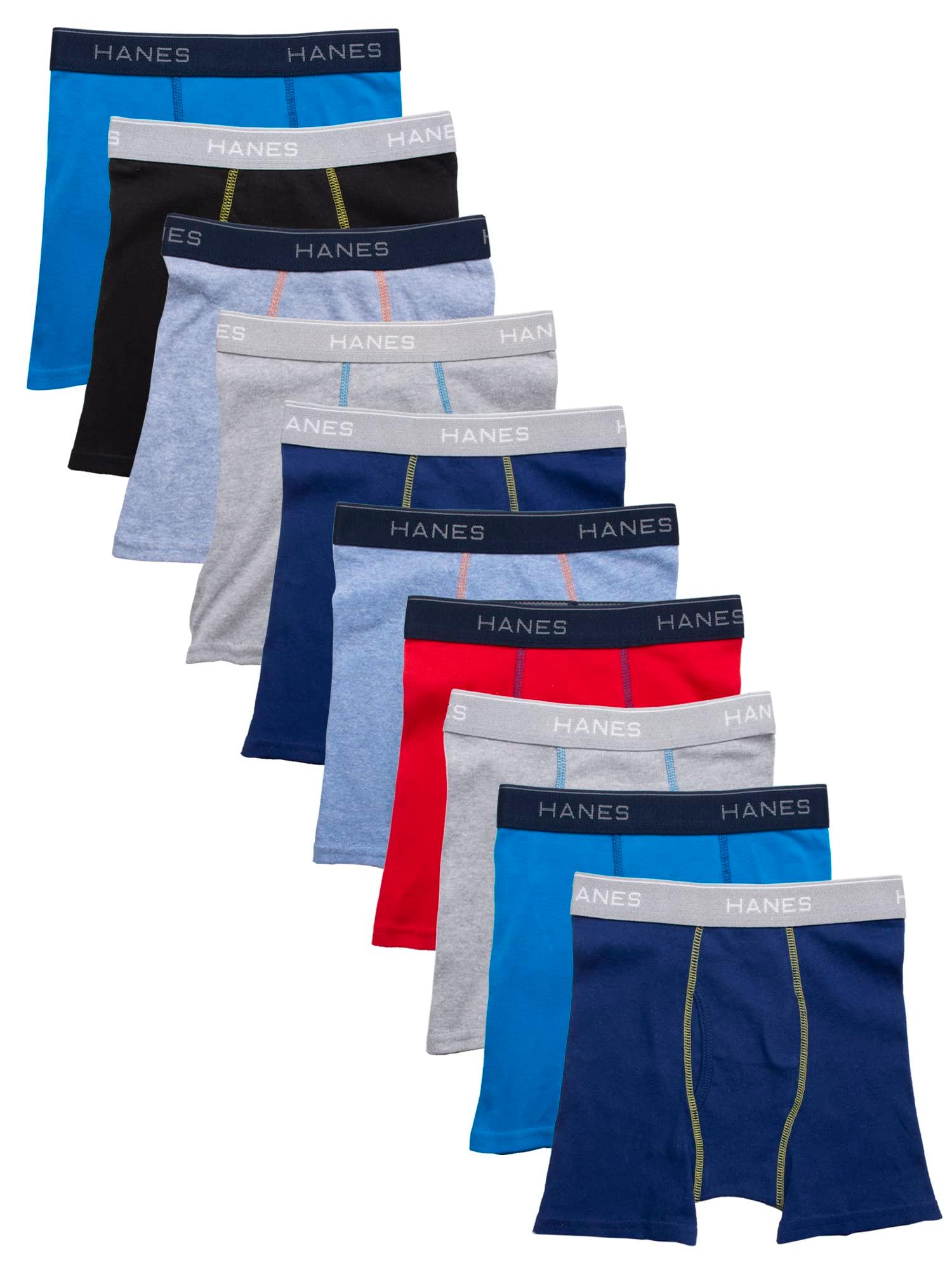 Hanes Boys' and Toddler Underwear, Comfort Flex and ComfortSoft Boxer Briefs, Multiple Packs Available - Image 3