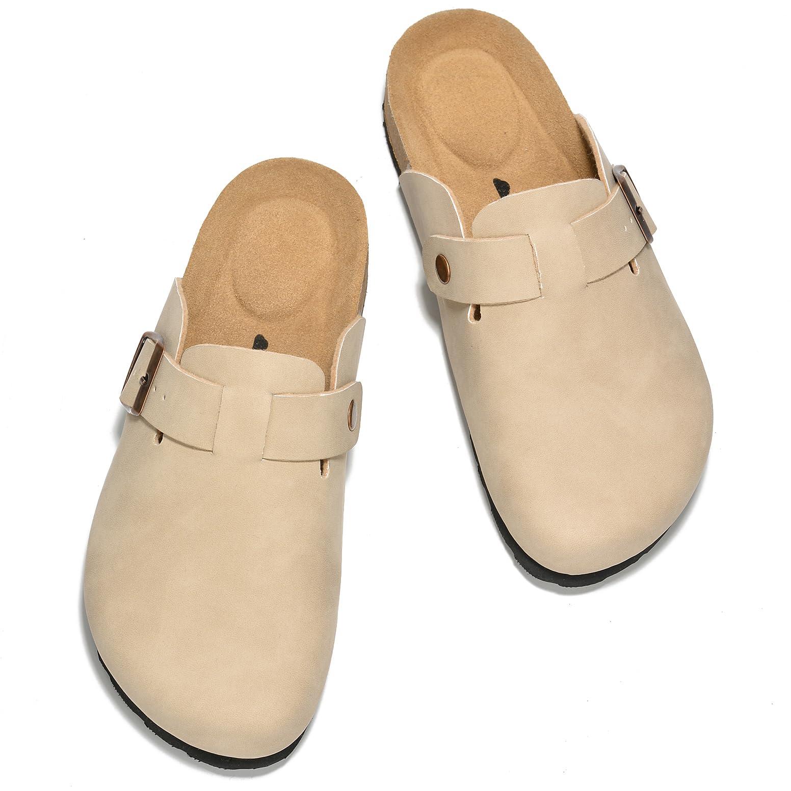 Project Cloud Genuine Leather Footbed Clogs for Women - Memory Foam Arch Support Slippers for Women - Trendy Slip-ons Women's Mules & Clogs Sandals (Benton) - Image 7