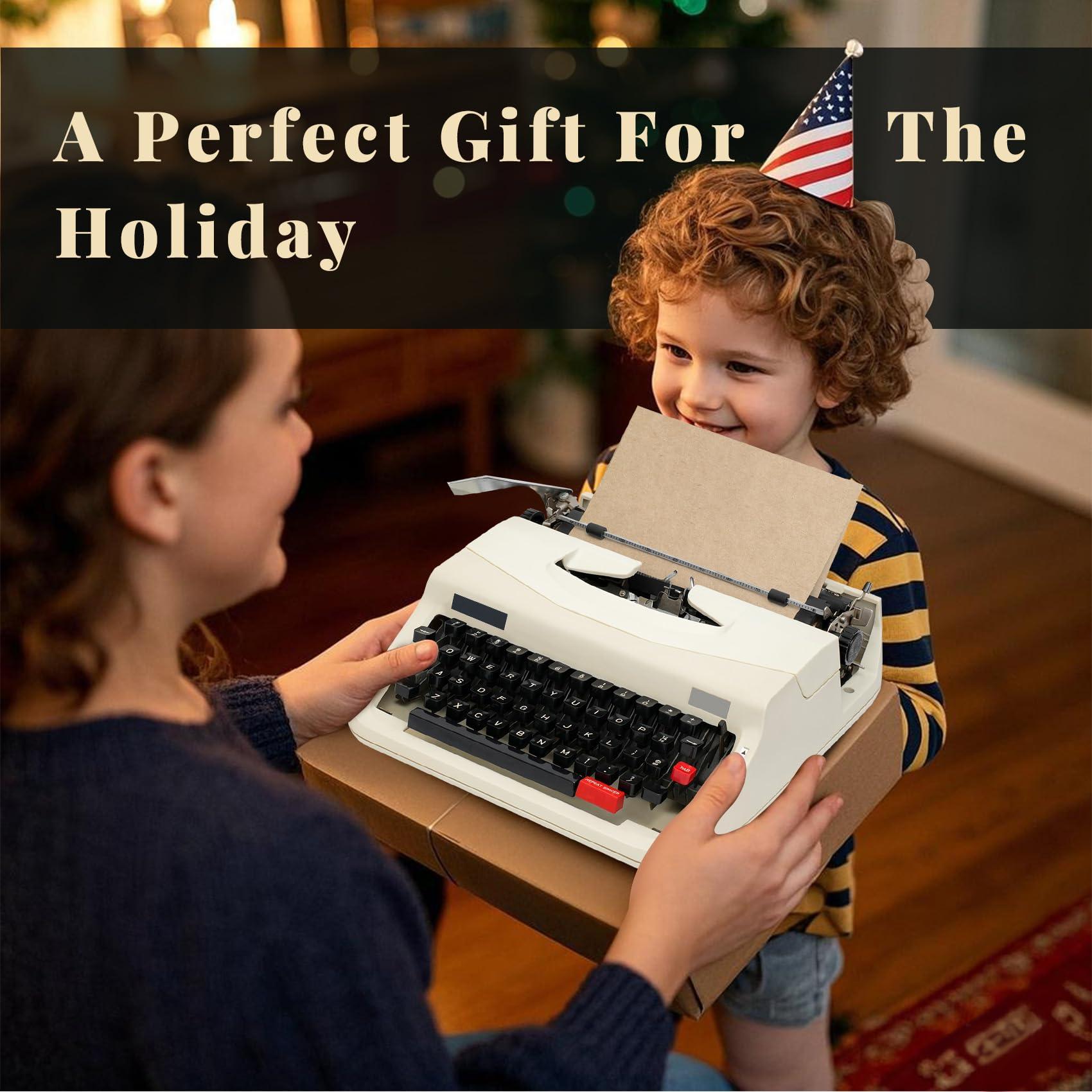 [Vintage Collector's Pick] Vintage Manual Typewriter (Individually Restored Standard Model) — Retro Artistry/Children's Mechanical Guide/Geniune Keystroke Sensation - Image 4