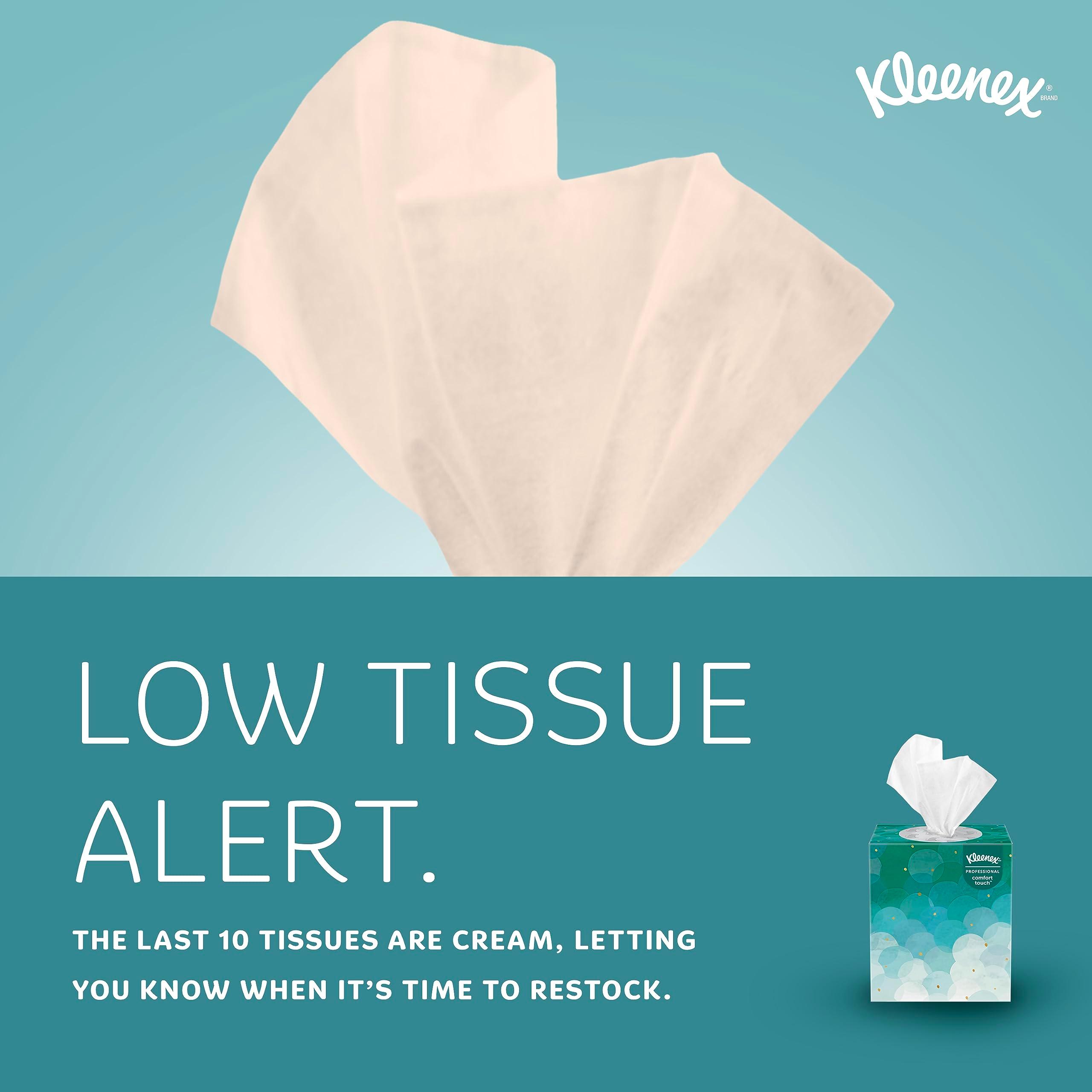 Kleenex Professional Facial Tissue, Bulk (21270), 2-Ply, White, Upright Cube Boxed Format, Designed for Business (90 Tissues/Box, 36 Boxes, 3,240 Sheets/Case) - Image 7
