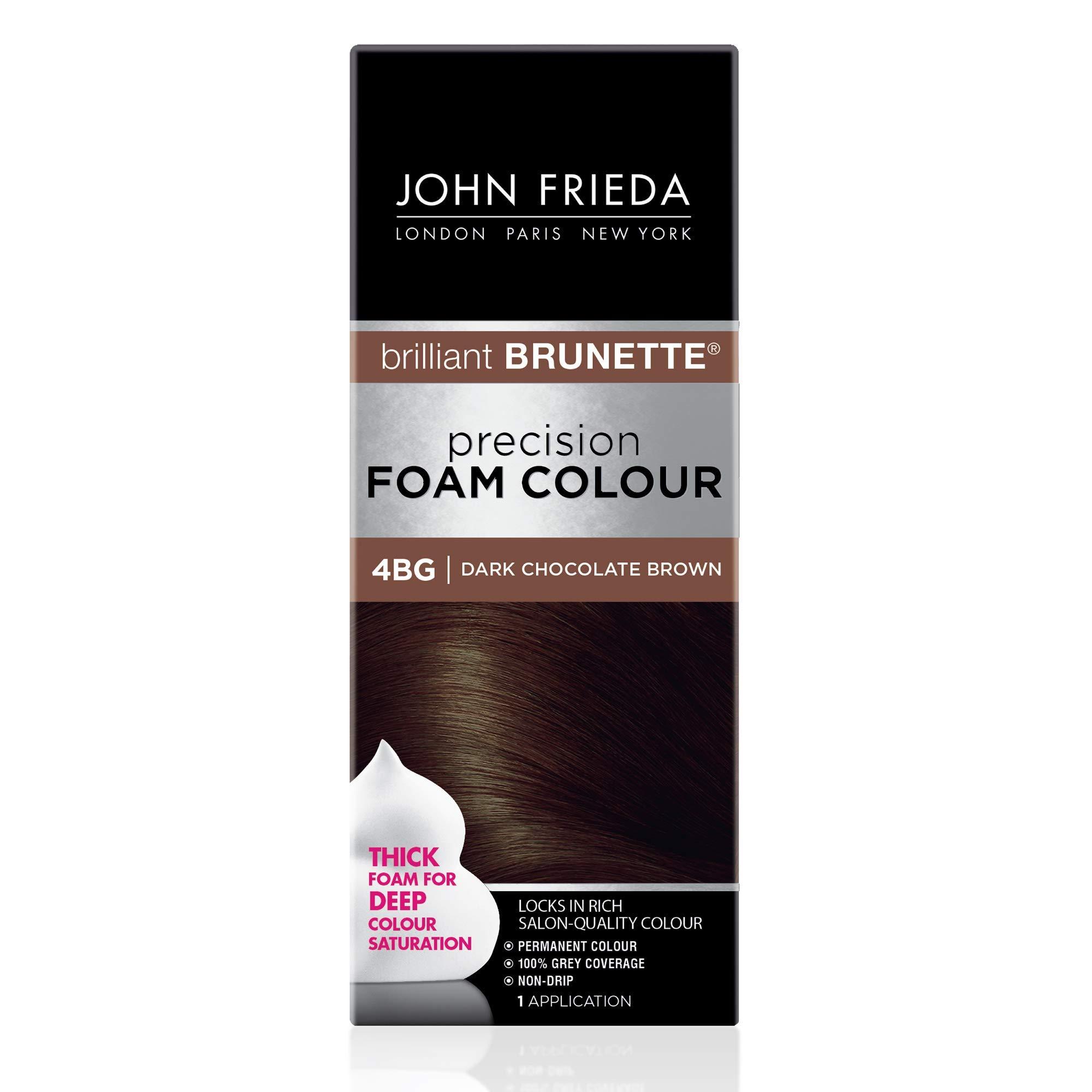 John Frieda Precision Foam Colour, Dark Chocolate Brown 4BG, Full-Coverage Hair Color Kit, Anti-Fade Gray Coverage, Deep Color Saturation Hair Dye, 1 Application - Image 11