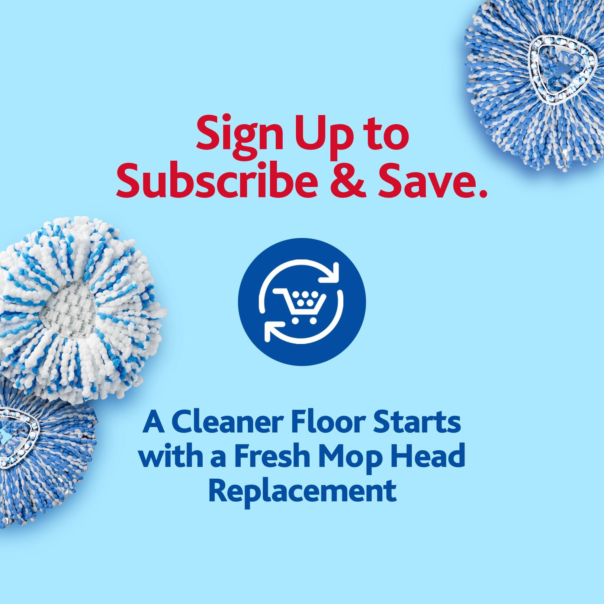 O-Cedar RinseClean Spin Mop & Bucket System | Clean with Clean Water | Removes 99% of Bacteria - Image 8