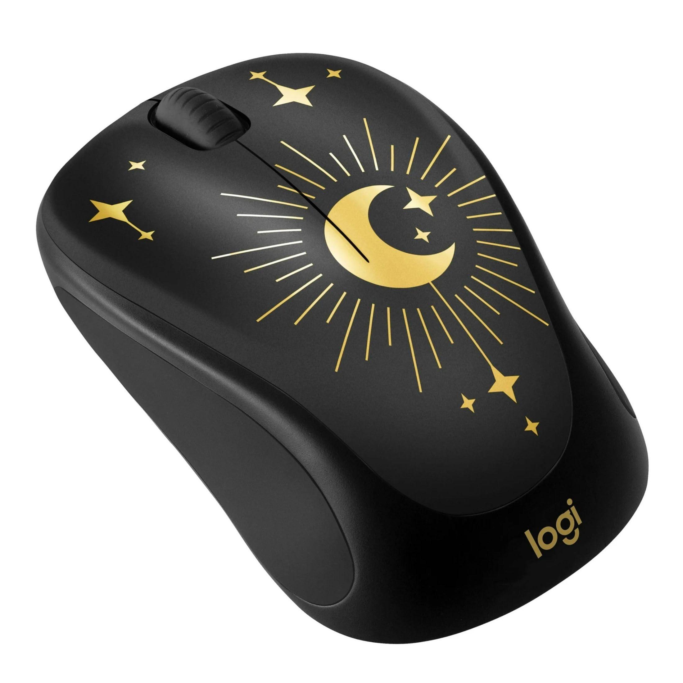 Logitech Magic Night Compact Wireless Mouse - 2.4 GHz with USB Unifying Receiver & Precision Optical Tracking