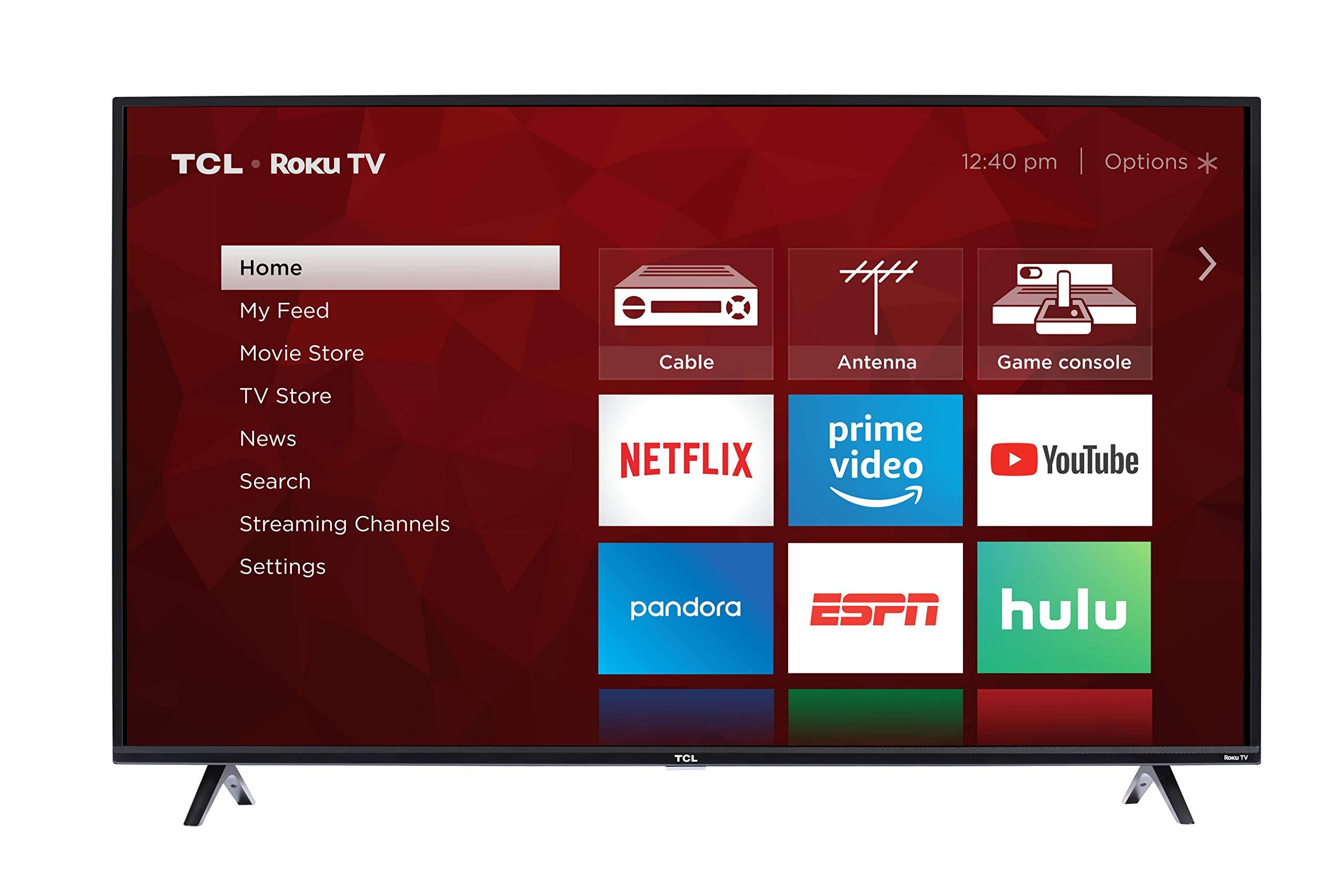 TCL 55S425 55 inch 4K Smart LED Roku TV (2019) - Image 2