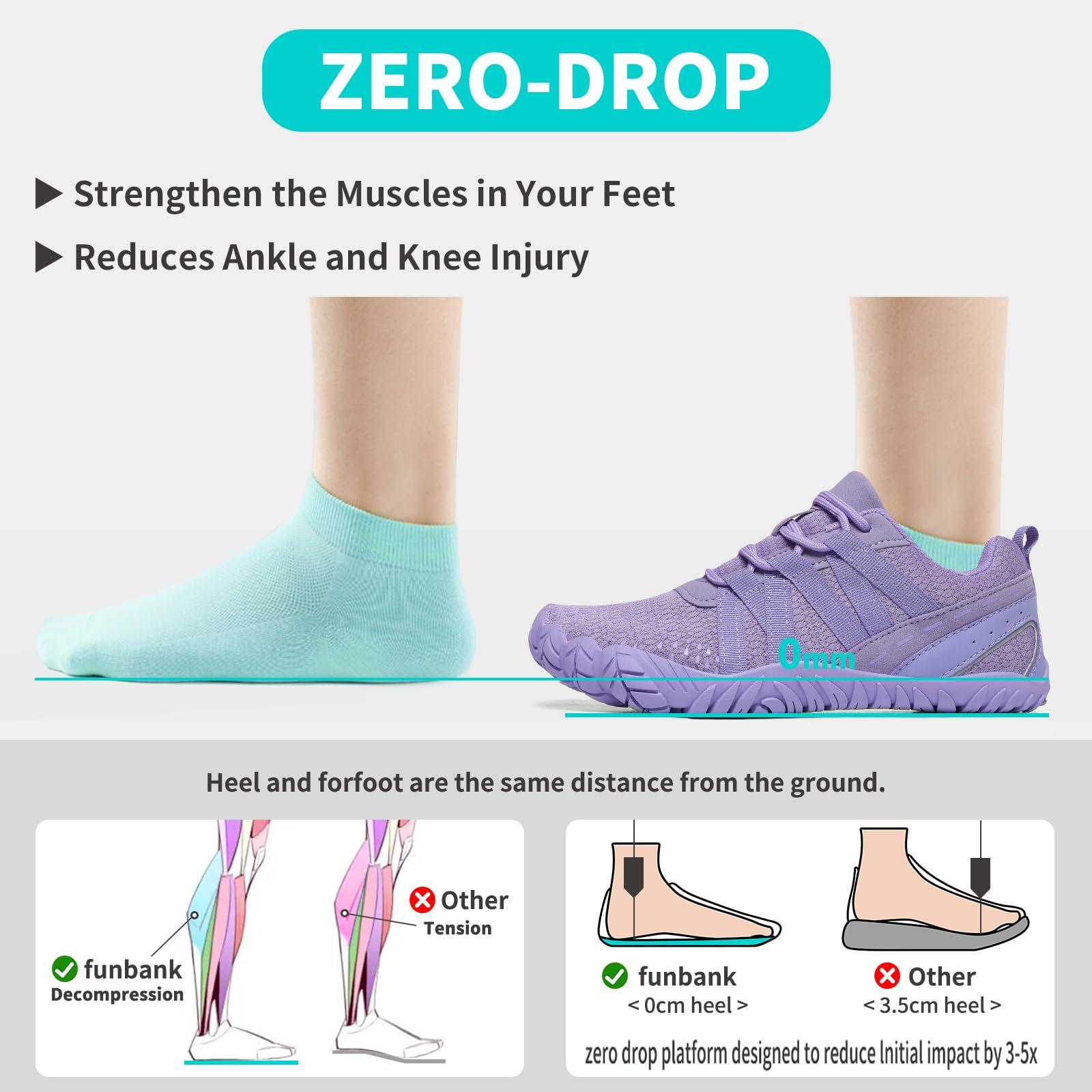 Barefoot Shoes Women Men Minimalist Zero Drop Wide Toe Box Water Shoes Hiking Barefoot Footwear Unisex Sneakers for Workout Cross-Trainer Walking Running Camping Beach Weightlifting Grounding Sport - Image 3