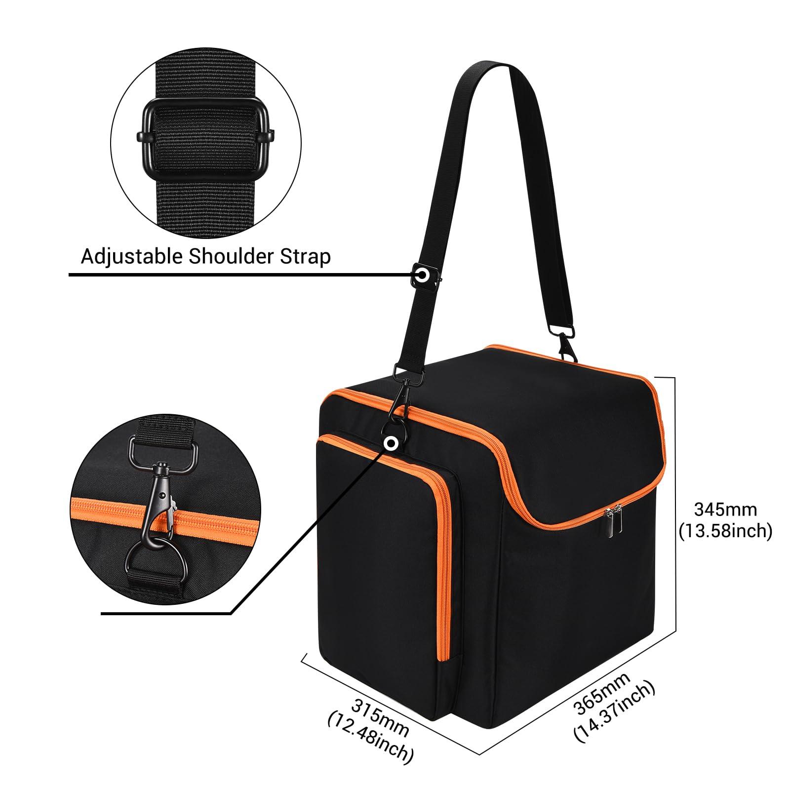 LaiMoney Travel Case Portable Tote Bag for JBL PartyBox Encore Essential Bluetooth Speaker, Multifunctional Storage Bag Portable Party Speaker Case with Microphone Storage Bag - Image 2