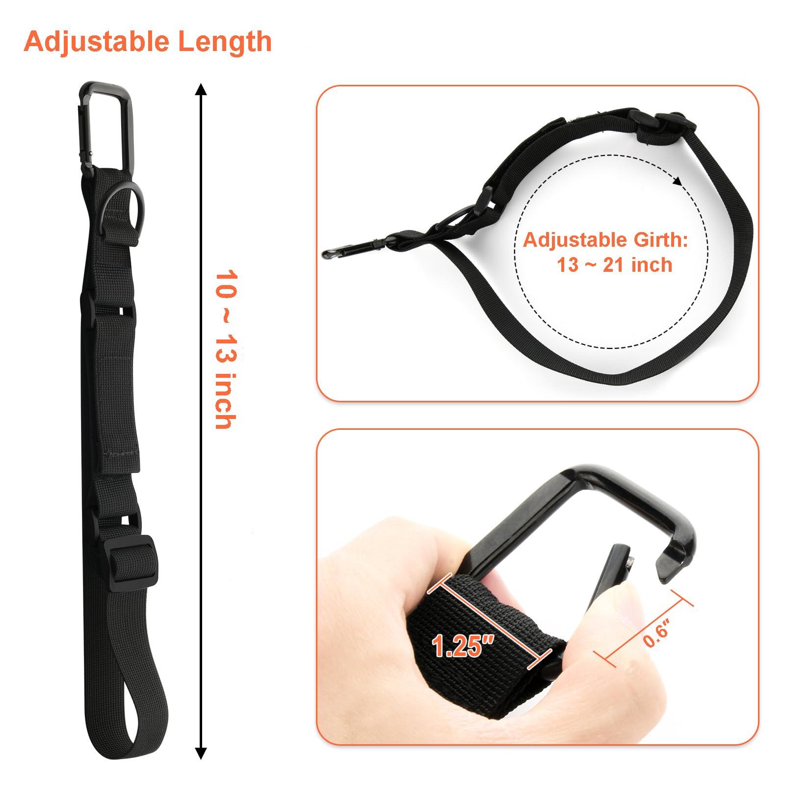 Cosmos 2 Pcs Add a Bag Strap Jacket Gripper Carry-on Baggage Straps Suitcase Belts Adjustable Extra Luggage Bag Straps for Travel Accessories - Image 3