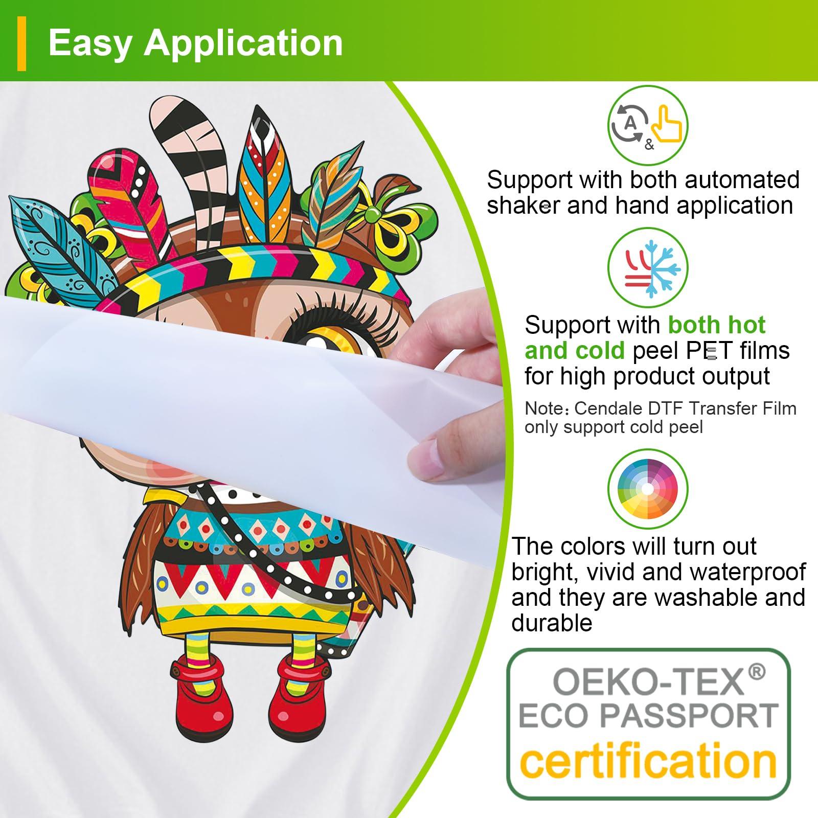 CenDale 1000G White DTF Transfer Powder: Hot Melt Adhesive Digital DTF Powder for Sublimation, Ideal for All Fabrics Including Jeans and Cotton T-Shirts, Compatible with DTF and DTG Printers - Image 2